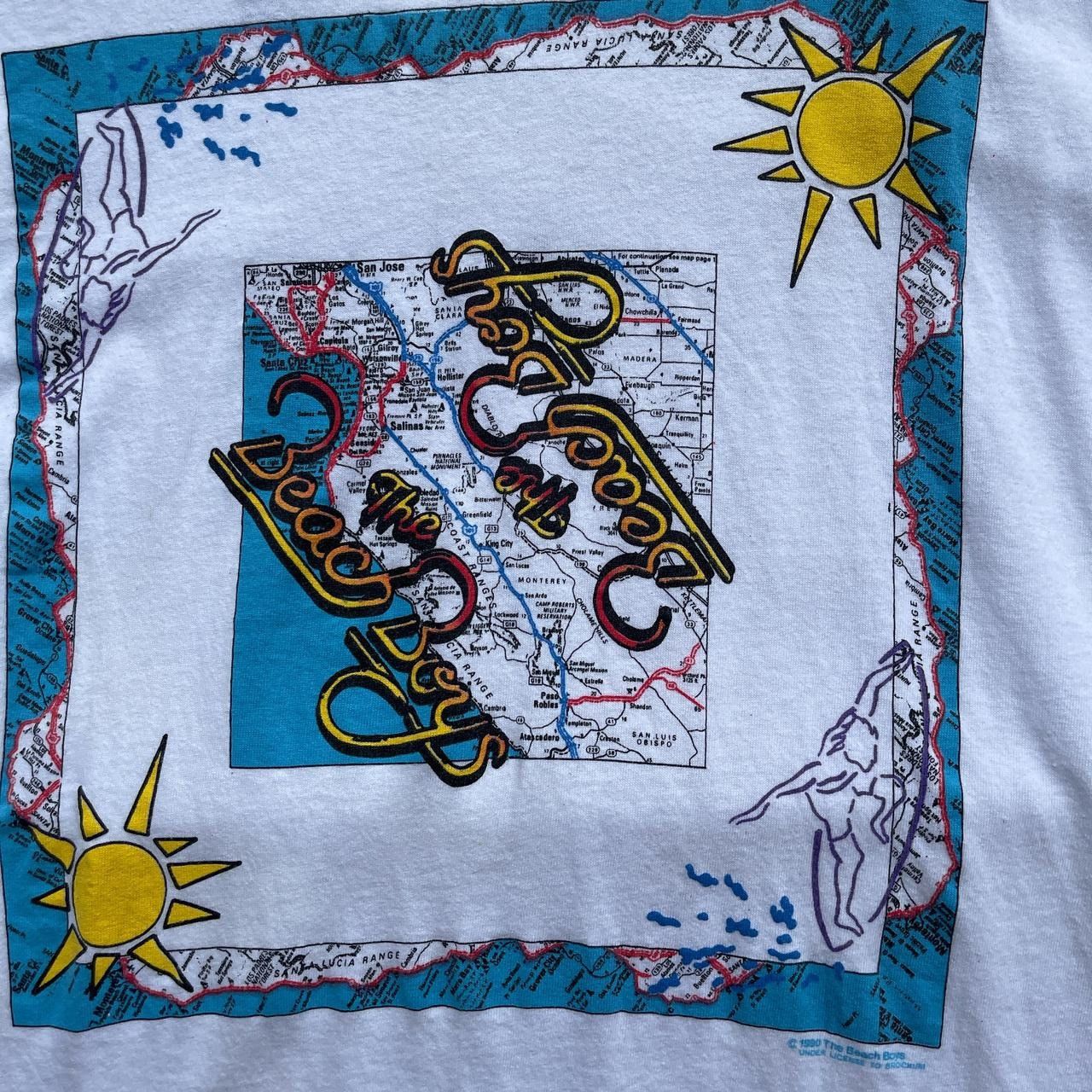 Vintage Vintage 1990s Beach Boys Tee Size US XL / EU 56 / 4 - 2 Thumbnail