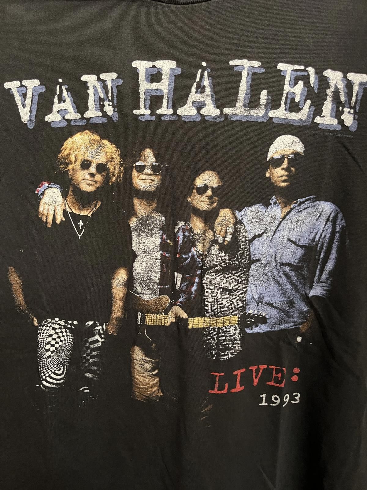 Designer Vintage Van Halen Tour Tee - 19993 World Tour T-shirt -XL Size US XL / EU 56 / 4 - 4 Thumbnail