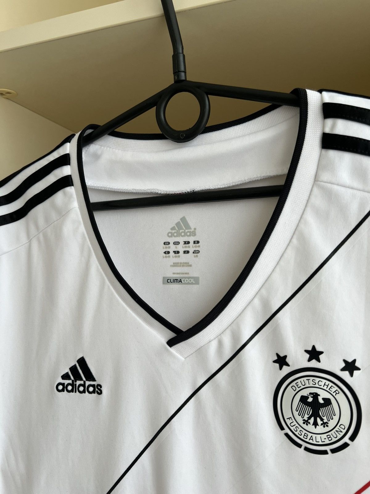 Adidas Adidas Germany Jersey T-Shirt Football Size L / US 10 / IT 46 - 6 Thumbnail