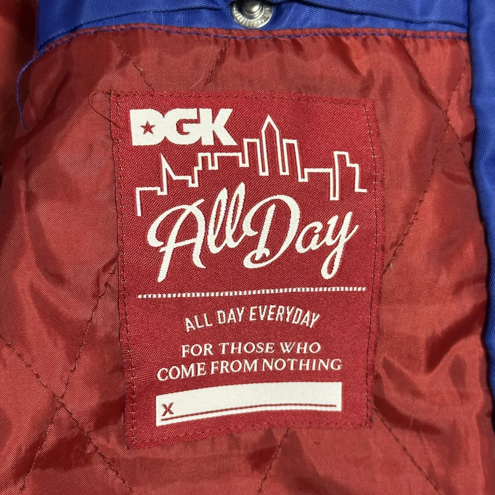DGK DGK Mens Varsity Jacket Regular Blue Vintage Style Size US M / EU 48-50 / 2 - 6 Thumbnail