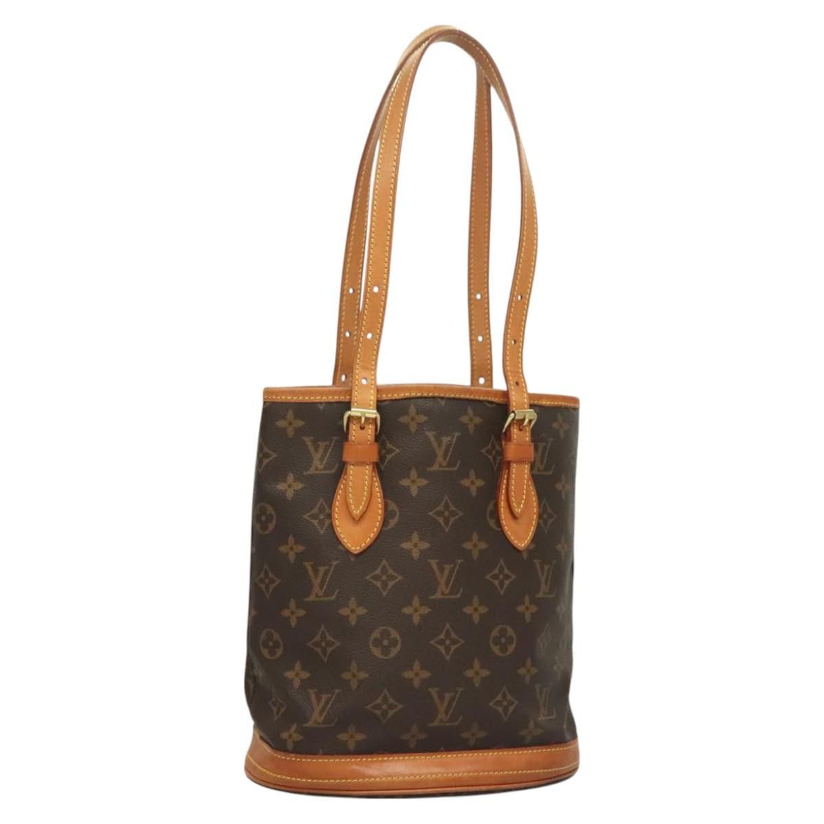 Louis Vuitton LOUIS VUITTON Monogram Bucket PM Shoulder Bag M42238 Size ONE SIZE - 1 Thumbnail