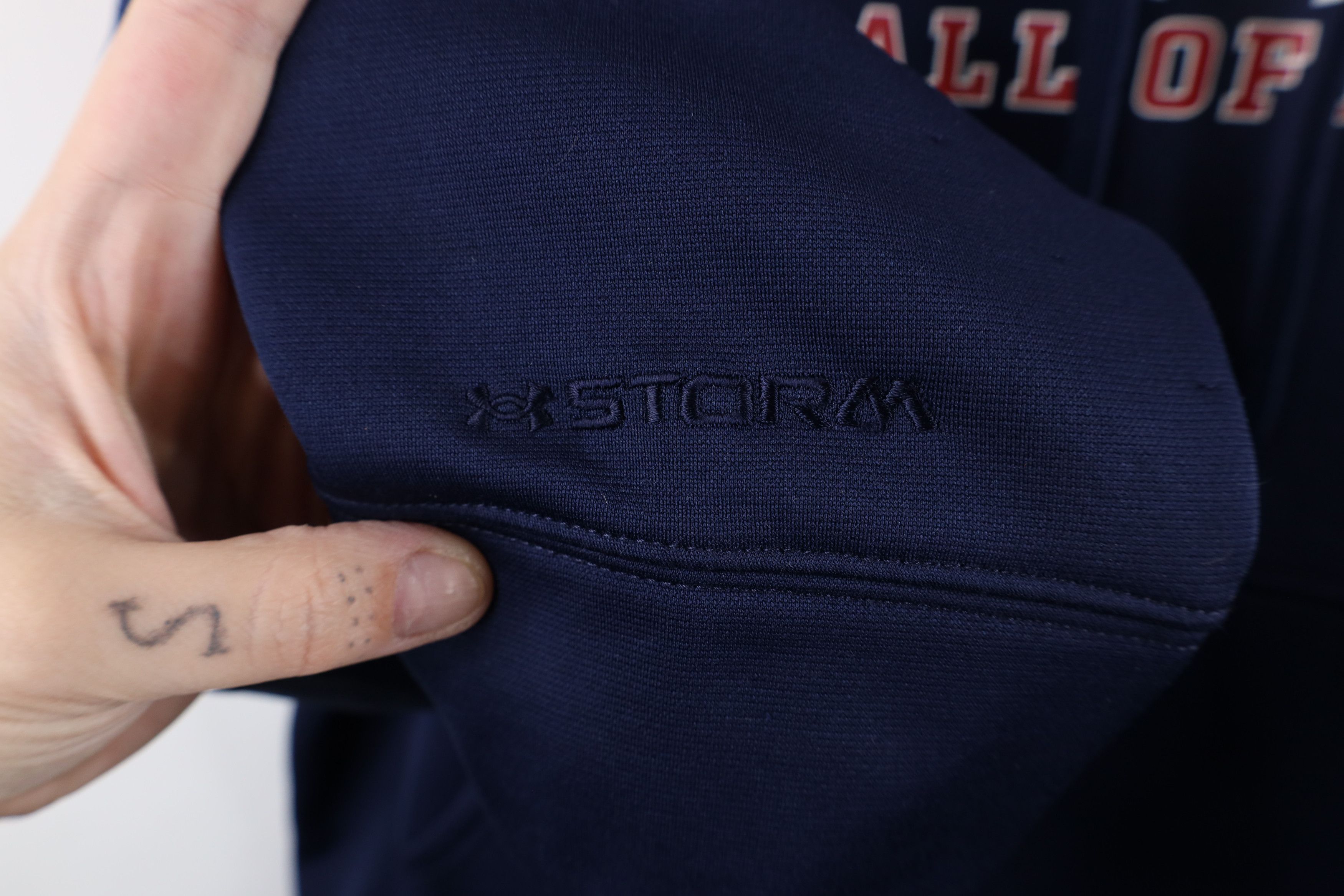 Under Armour × Vintage Under Armour Storm Baseball Hall of Fame Hoodie Sweatshirt Size US XXL / EU 58 / 5 - 4 Thumbnail