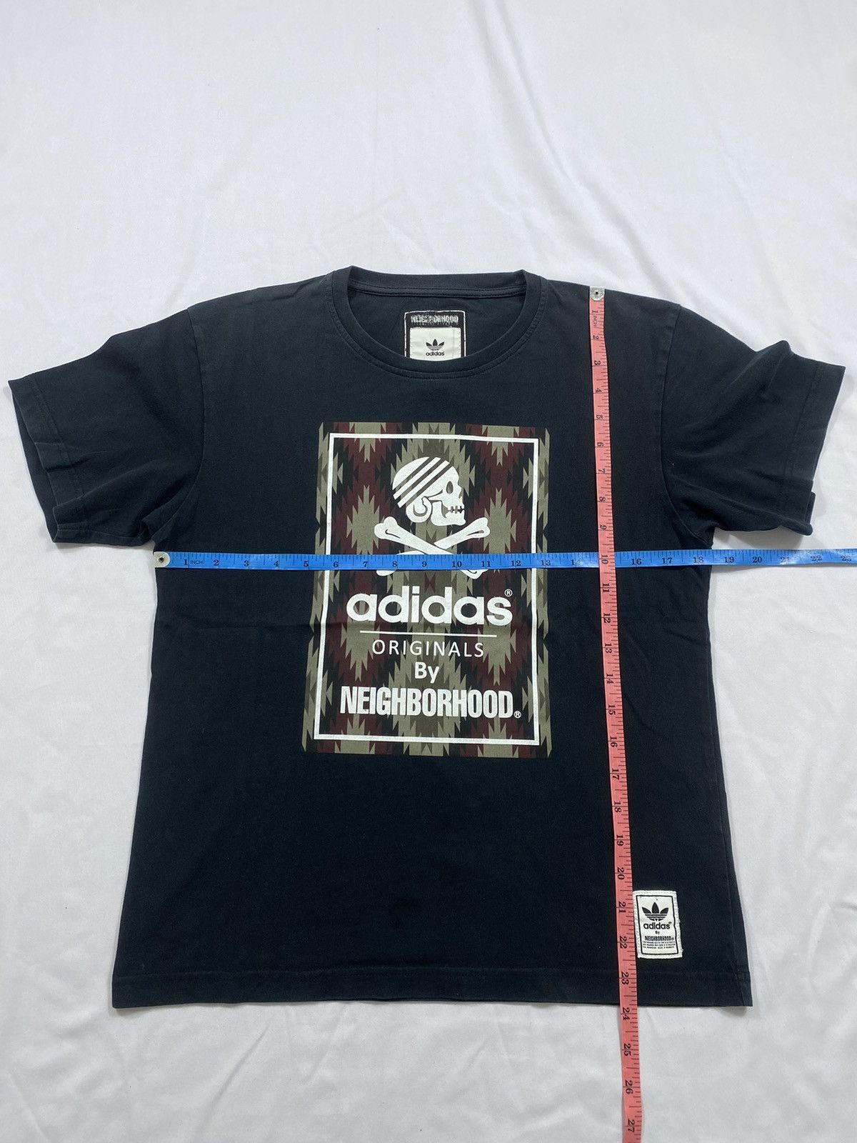 Adidas × Neighborhood Neighborhood X Adidas Camo skull tee lgb ifsix style Size US M / EU 48-50 / 2 - 8 Thumbnail