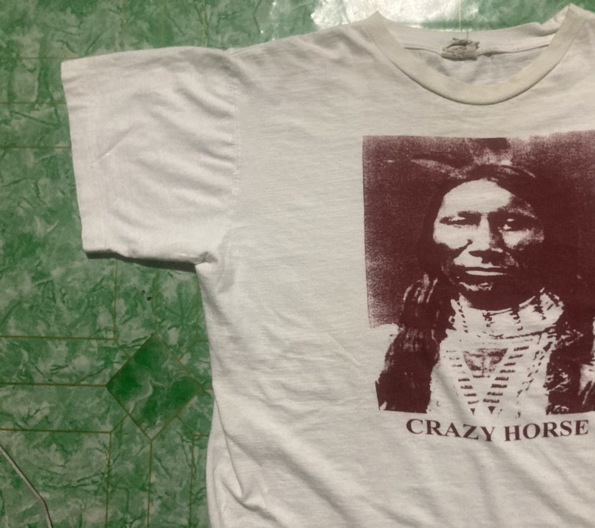 Vintage Rare. Vintage T-shirt Mosqitohead Crazy hors90s Size US XL / EU 56 / 4 - 3 Thumbnail