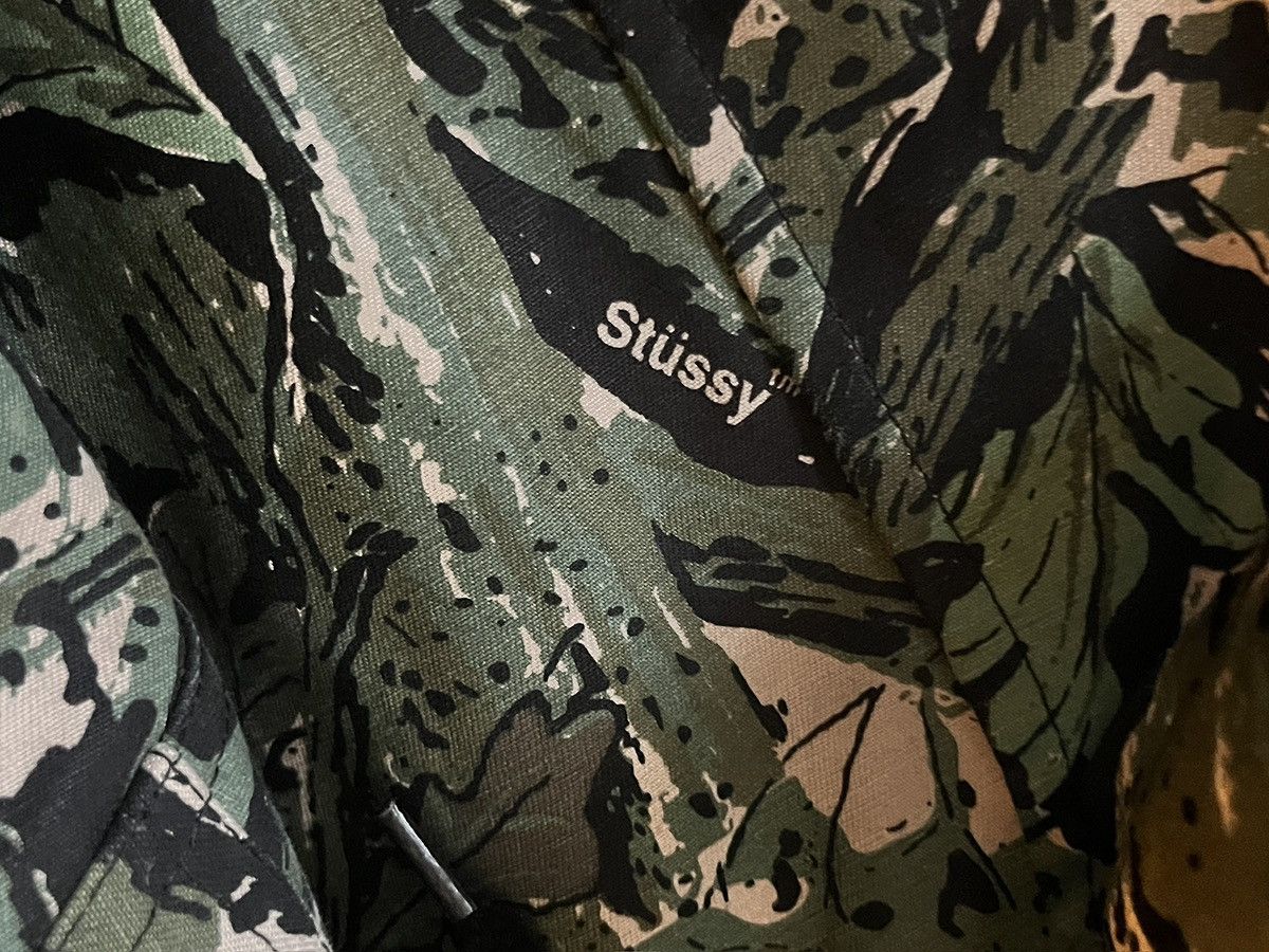 Holden Outerwear × Stussy × Vintage Stüssy x Holden fur trim canvas parka (2013) Size US M / EU 48-50 / 2 - 5 Thumbnail