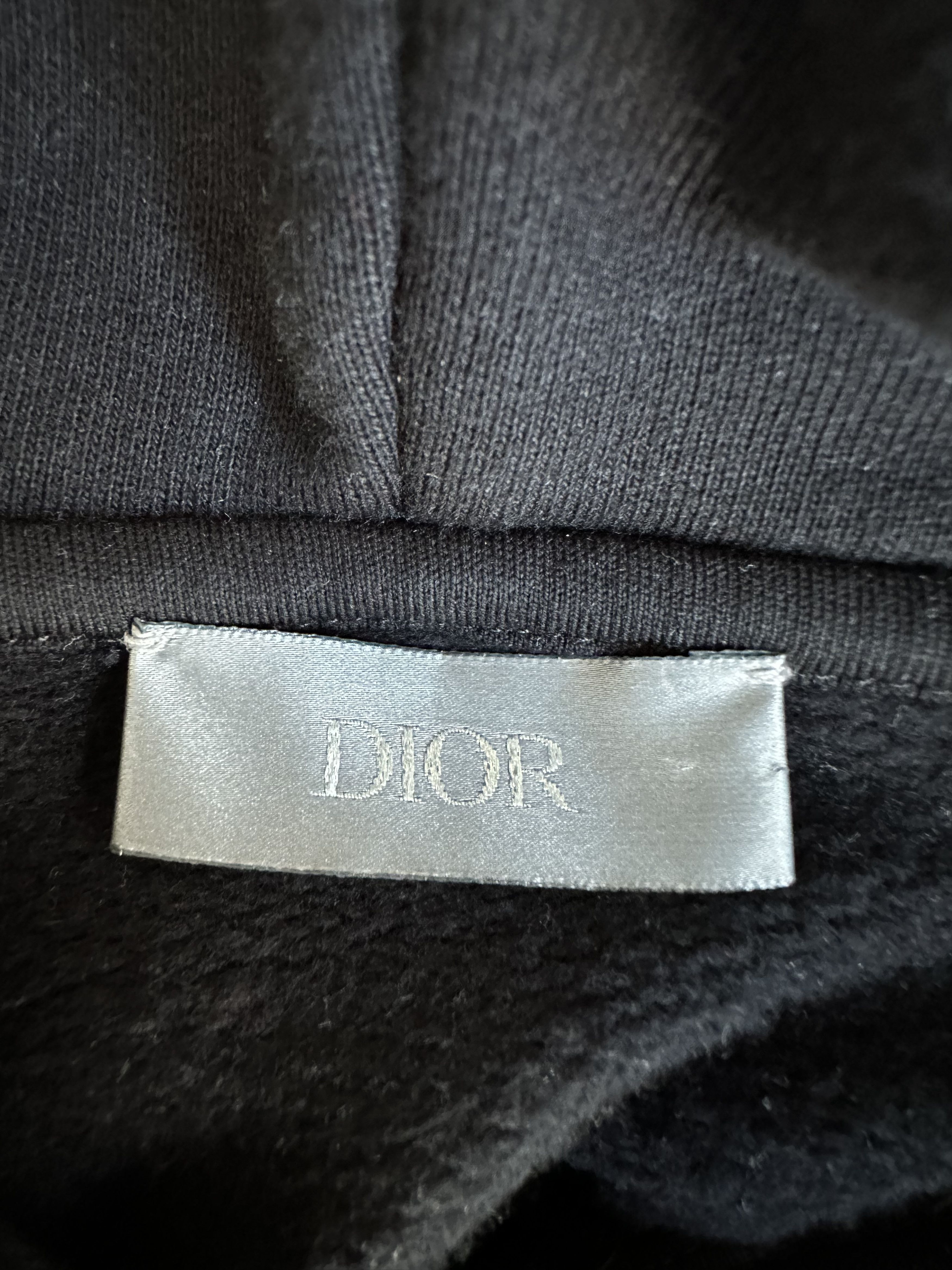 Dior × Travis Scott Dior Cactus Jack Black & Green Logo Hoodie Size US XL / EU 56 / 4 - 3 Thumbnail