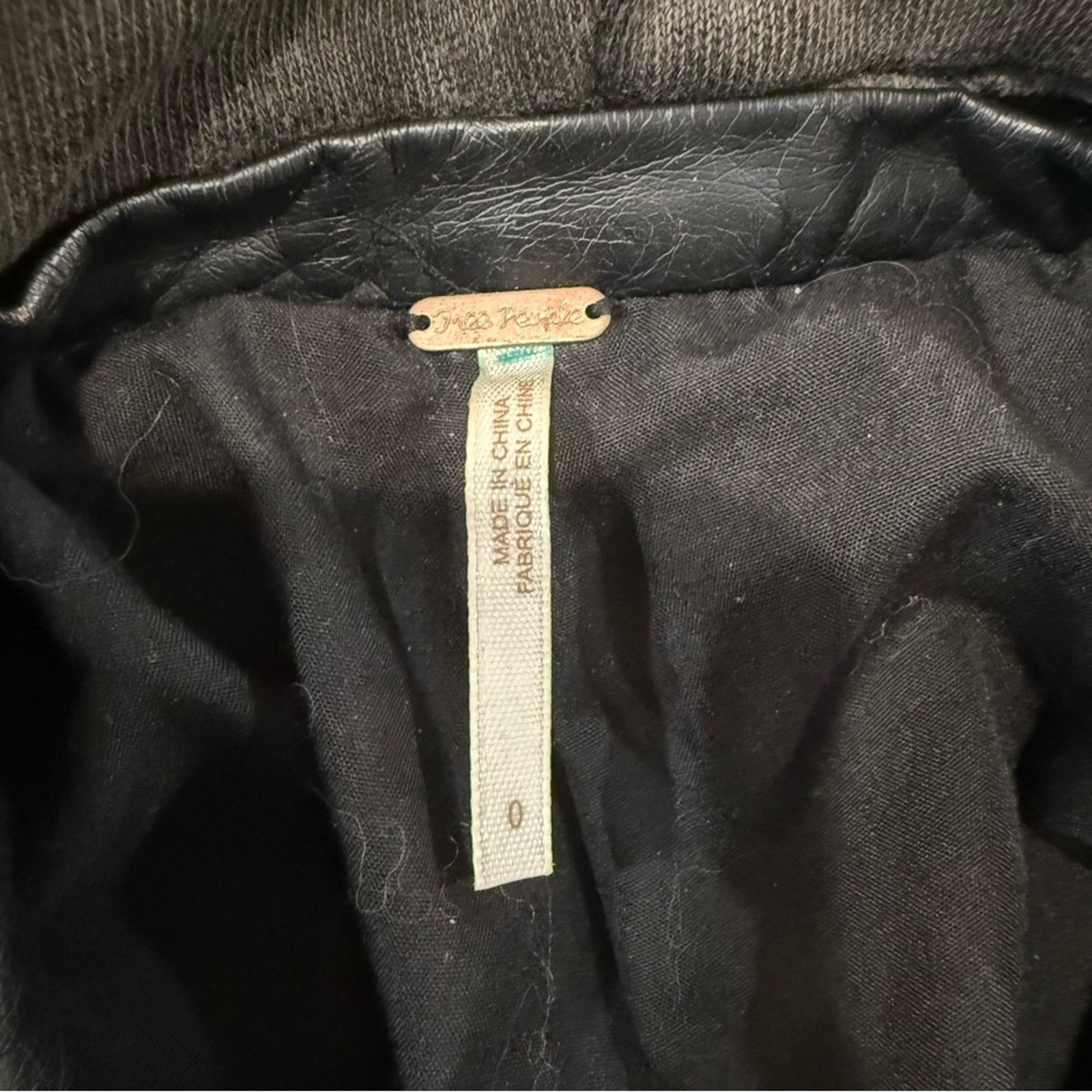 Free People Free People Vegan Leather Asymmetrical Moto Jacket Women's 0 Size XS / US 0-2 / IT 36-38 - 7 Thumbnail