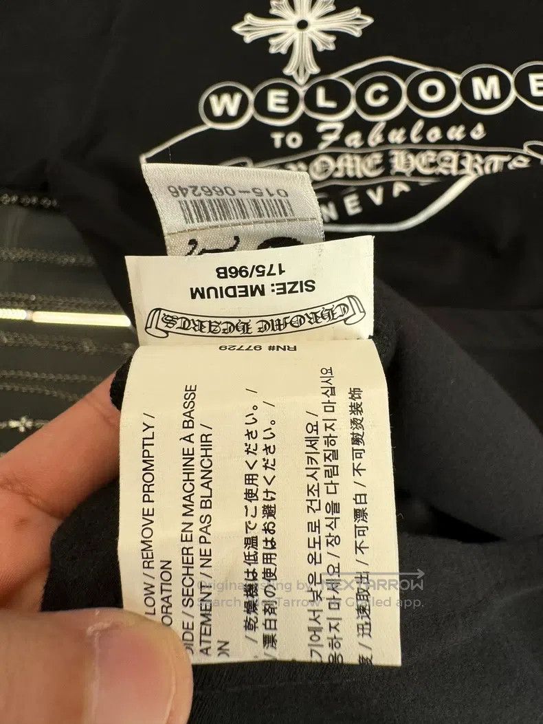 Chrome Hearts CHROME HEARTS Size M Short - sleeved t - shirt Size US M / EU 48-50 / 2 - 5 Thumbnail