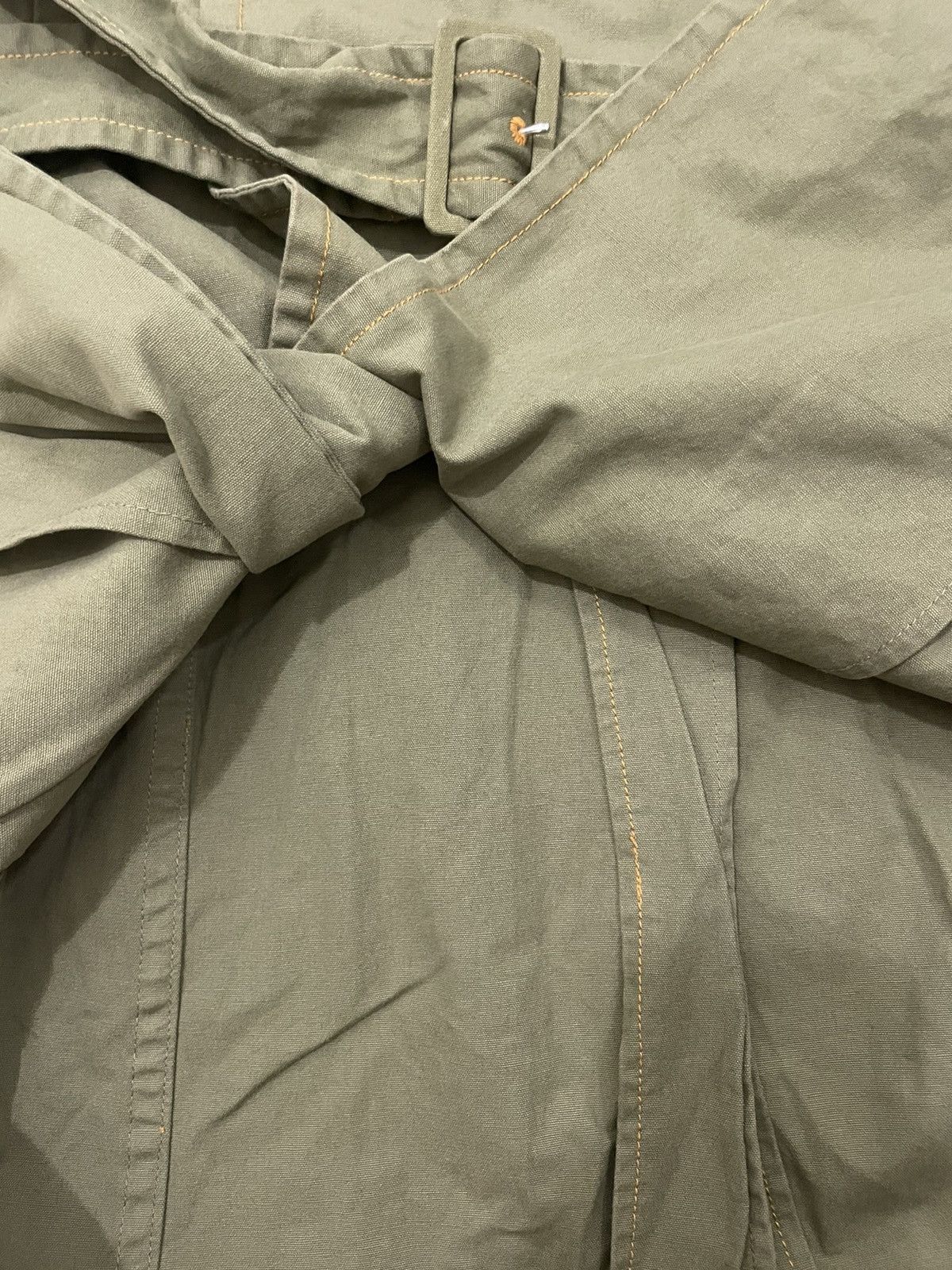 Issey Miyake × Japanese Brand × Vintage Issey Miyake Sunaokuwahara Trench Coat Size US S / EU 44-46 / 1 - 16 Thumbnail
