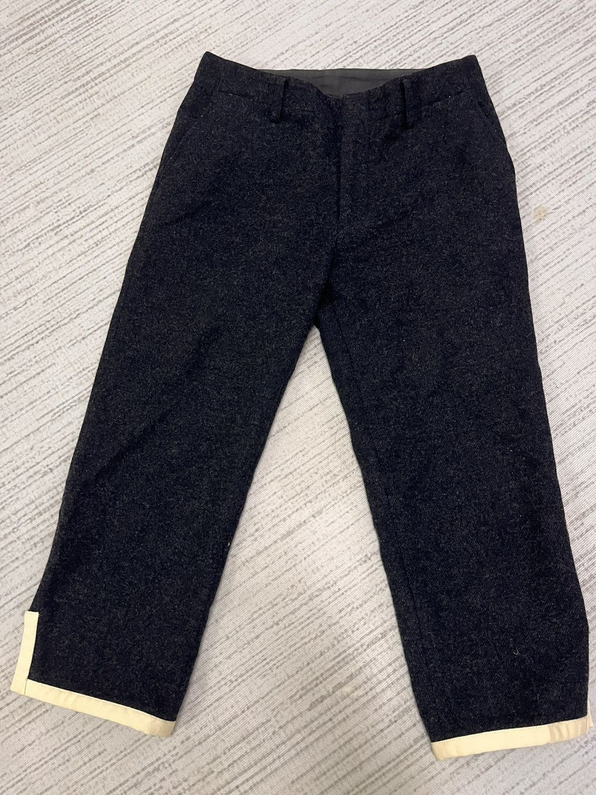 Comme des Garcons Vintage 90a comme des garcons wool pant Size US 28 / EU 44 - 1 Thumbnail
