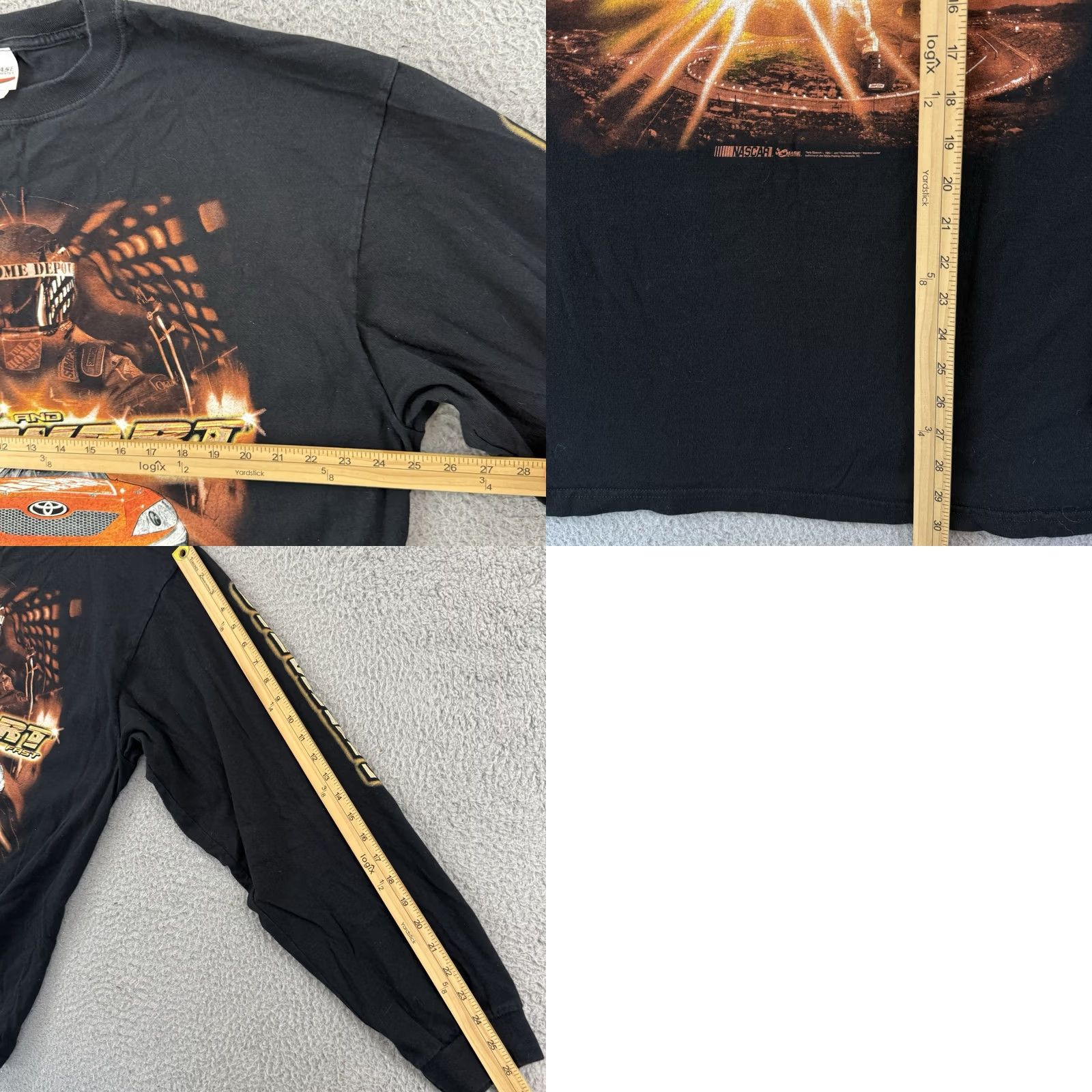 Chase Authentics VINTAGE Tony Stewart Shirt Mens 2XL Black Nascar Long Sleeve Racing Sport Y2K Chase Authentics Size US XXL / EU 58 / 5 - 8 Thumbnail