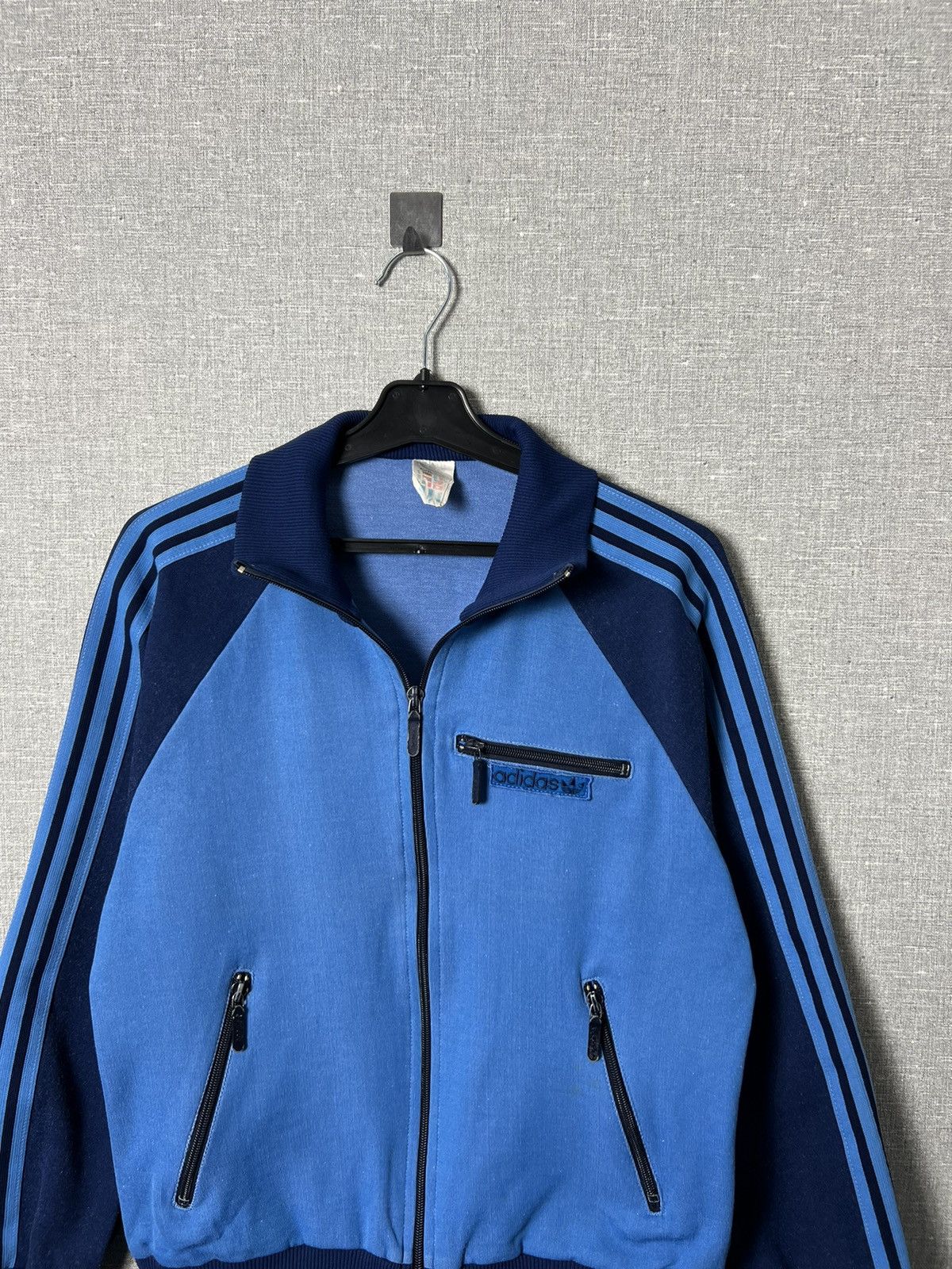 Adidas Archival Clothing Retro Jacket Vintage 80s Adidas Track Top Zip Jacket Made In Jugoslavia Grailed