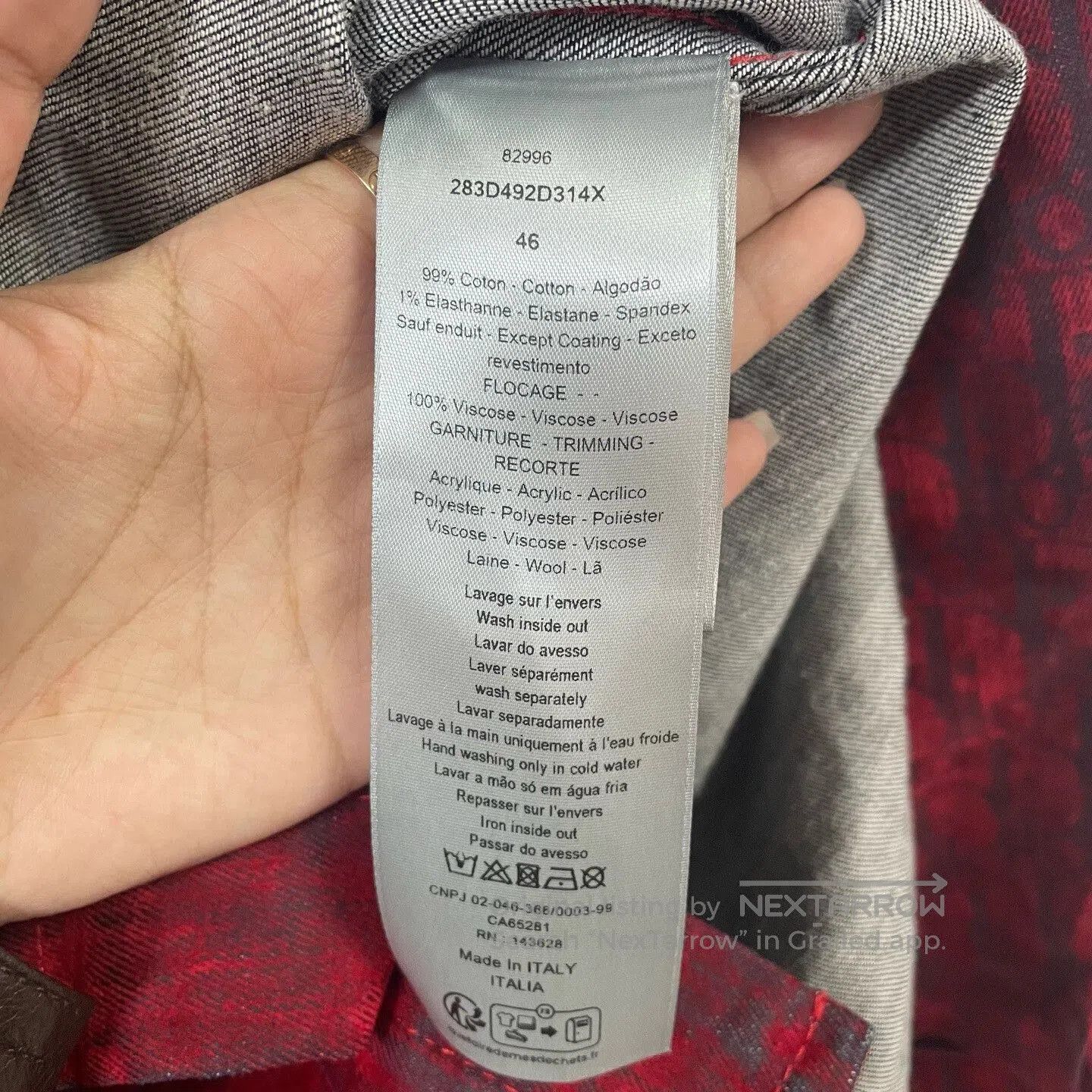 Dior dior limited edition embroidered jacket. Size US L / EU 52-54 / 3 - 4 Thumbnail