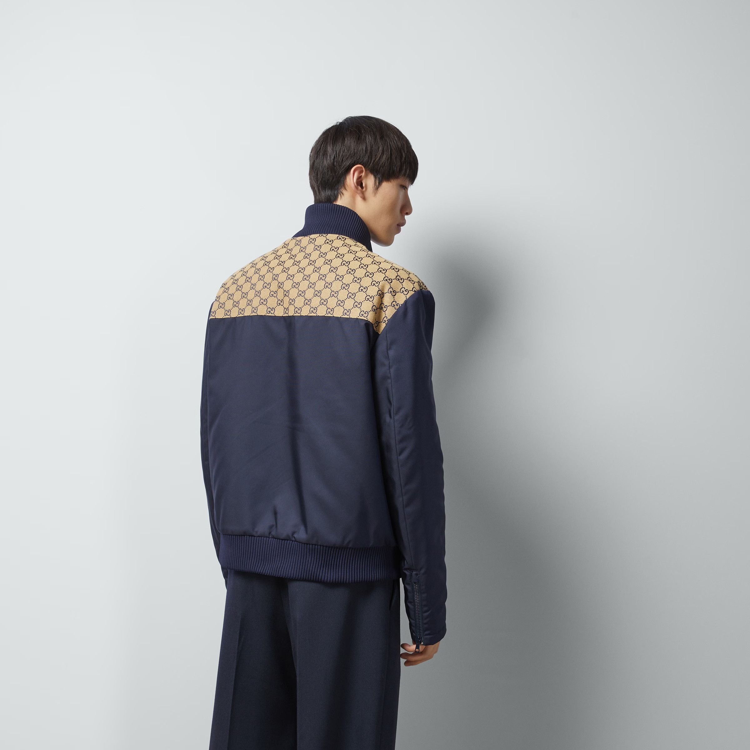 GUCCI JACKET GG MONOGRAM SUPREME LOGO 770762 ZAPDX 4433