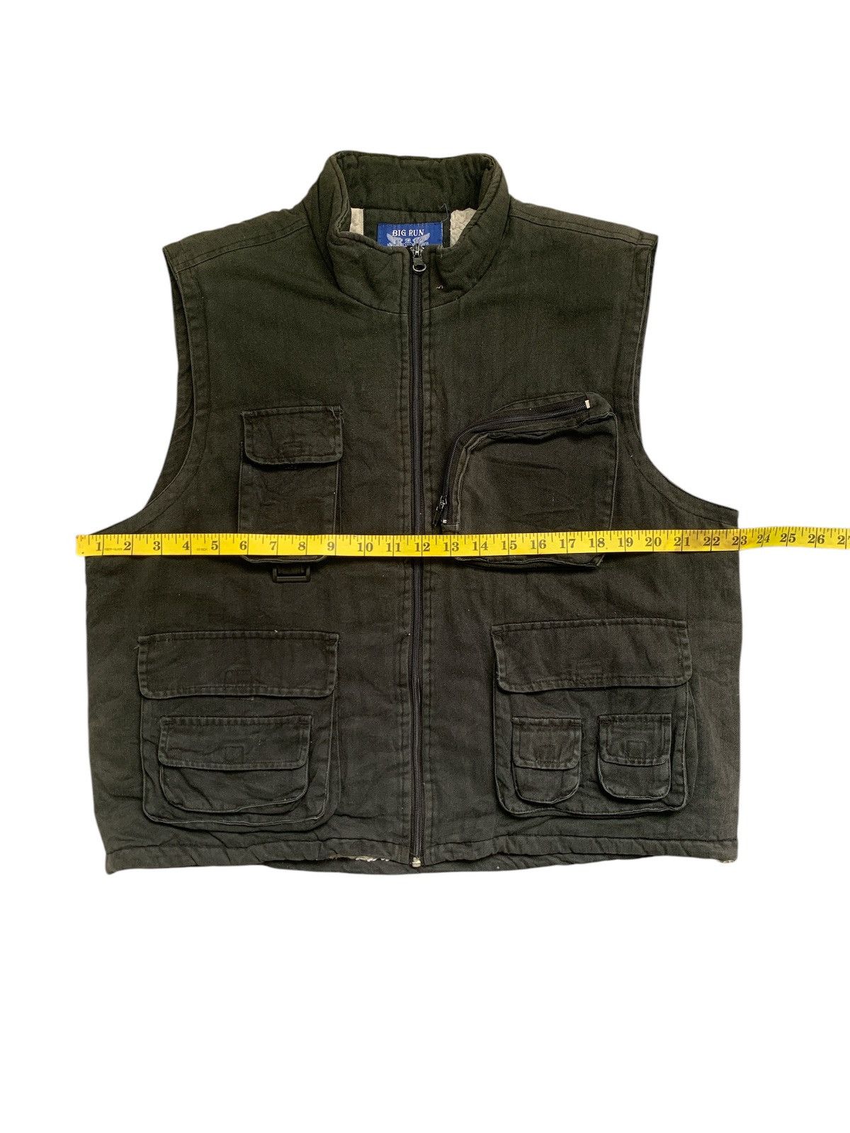 Japanese Brand × Vintage Rare Design Vintage Big Run Sherpa Vests Size US L / EU 52-54 / 3 - 7 Thumbnail