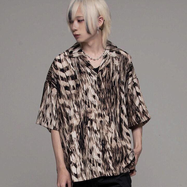 CIVARIZE × Japanese Brand CavariA Tiger Print Shirt Size US L / EU 52-54 / 3 - 5 Thumbnail