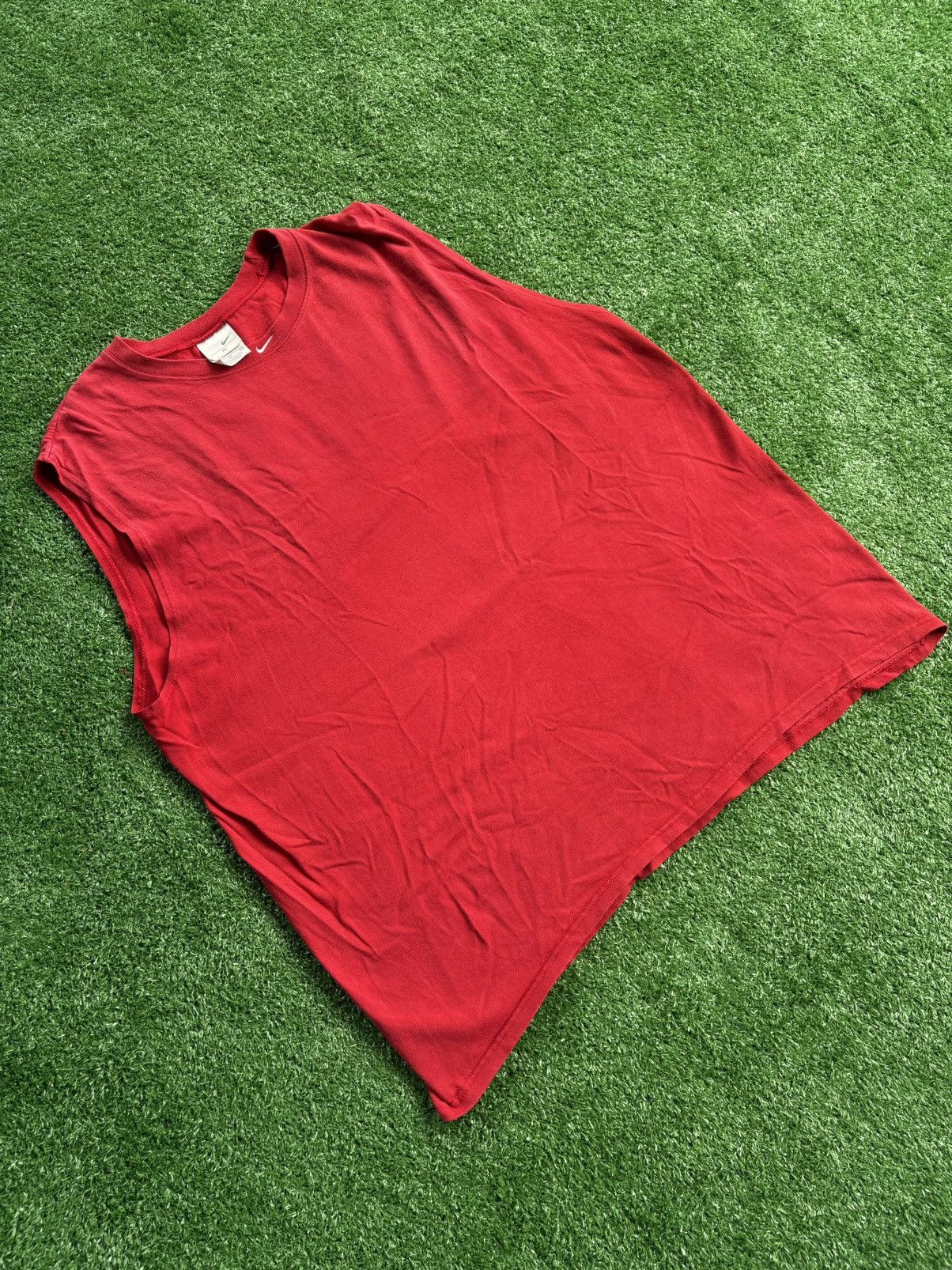 Nike × Vintage Vintage Y2K Nike Sleeveless shirt Size US XL / EU 56 / 4 - 2 Thumbnail