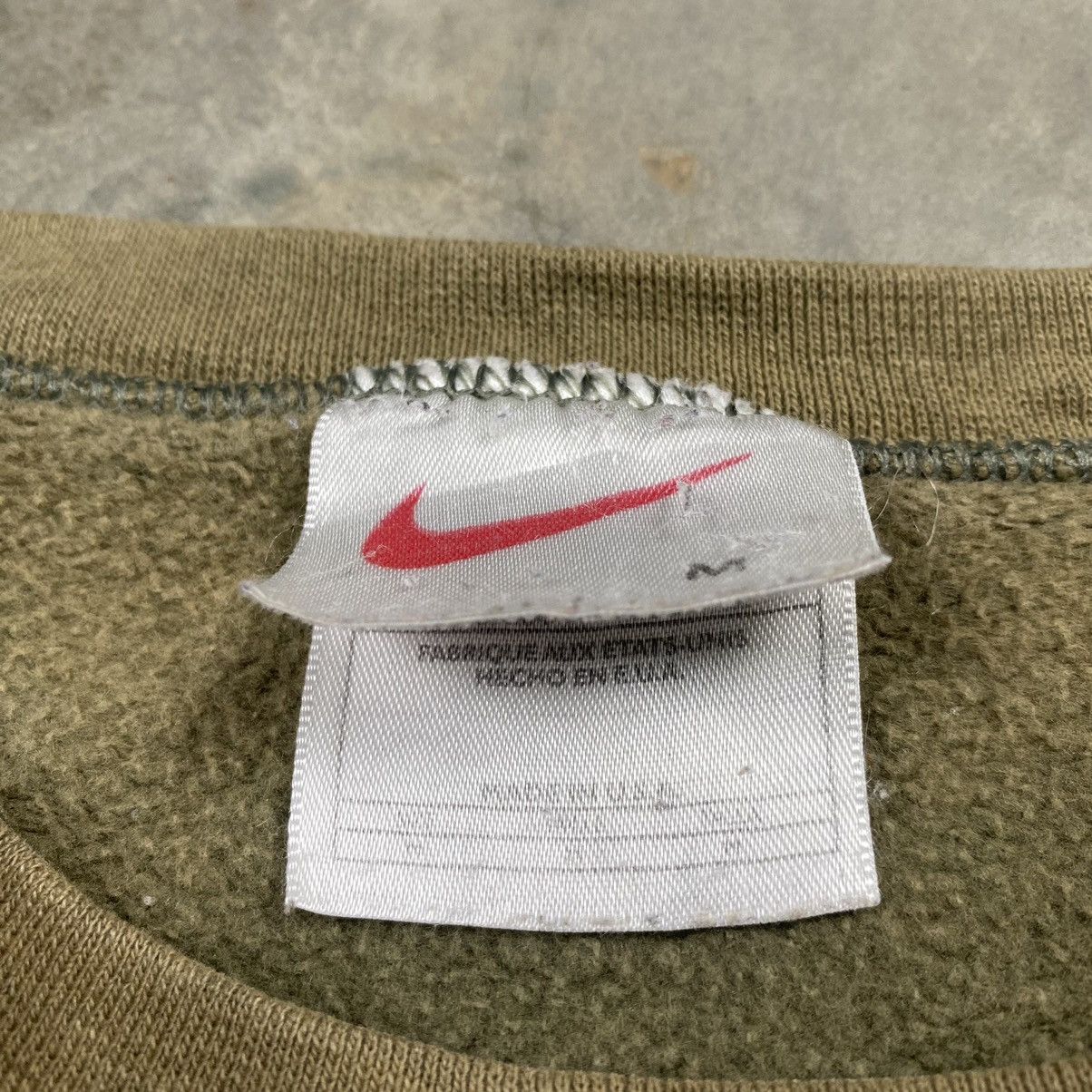 Nike × Vintage Rare💥90s Sunfaded Nike Box Logo Brown Crewneck Size US L / EU 52-54 / 3 - 6 Thumbnail