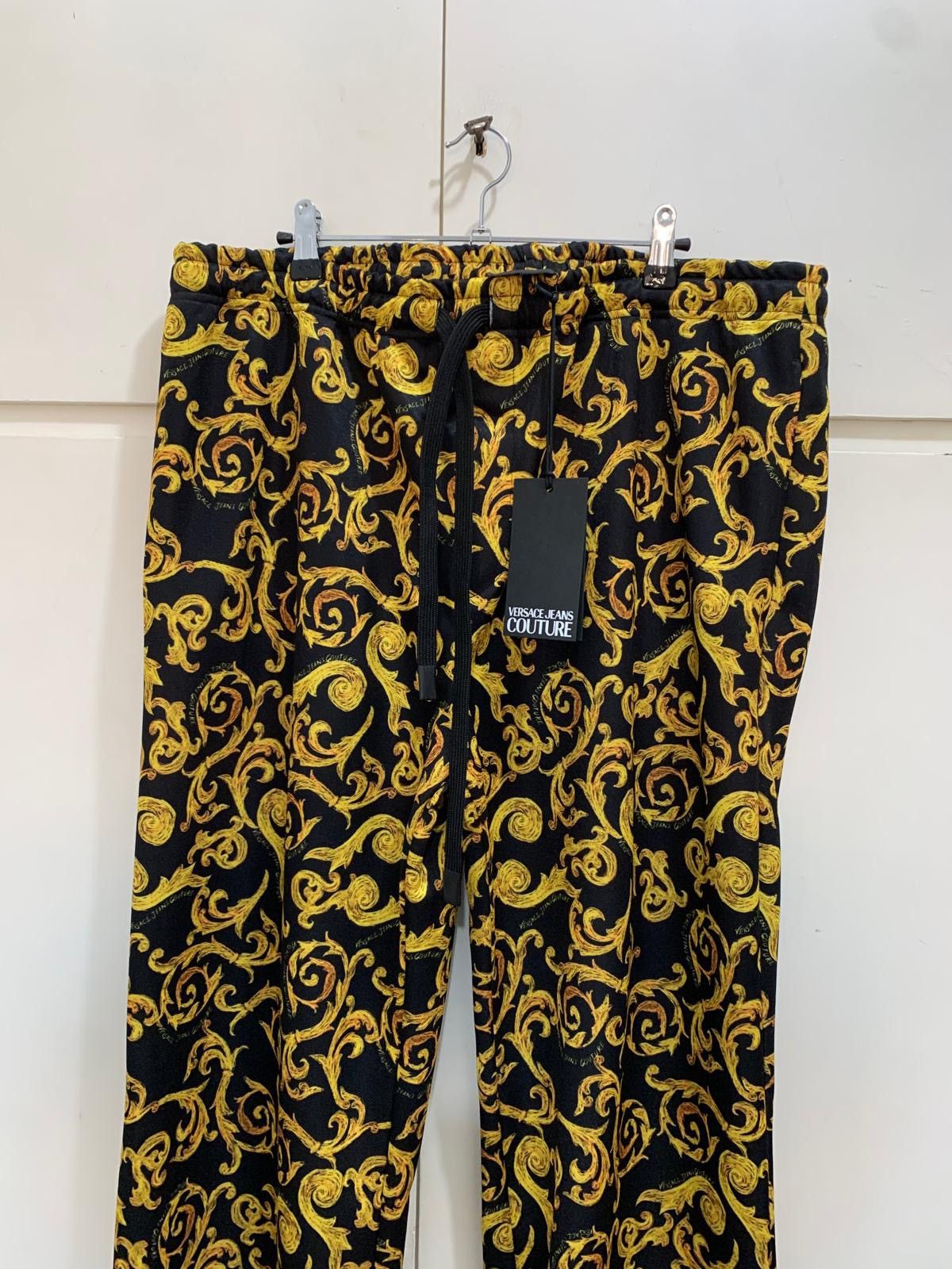 Versace Jeans Couture Versace Jeans Culture Sketch Print Tricetate Pants, XXL, Size US 38 / EU 54 - 2 Thumbnail