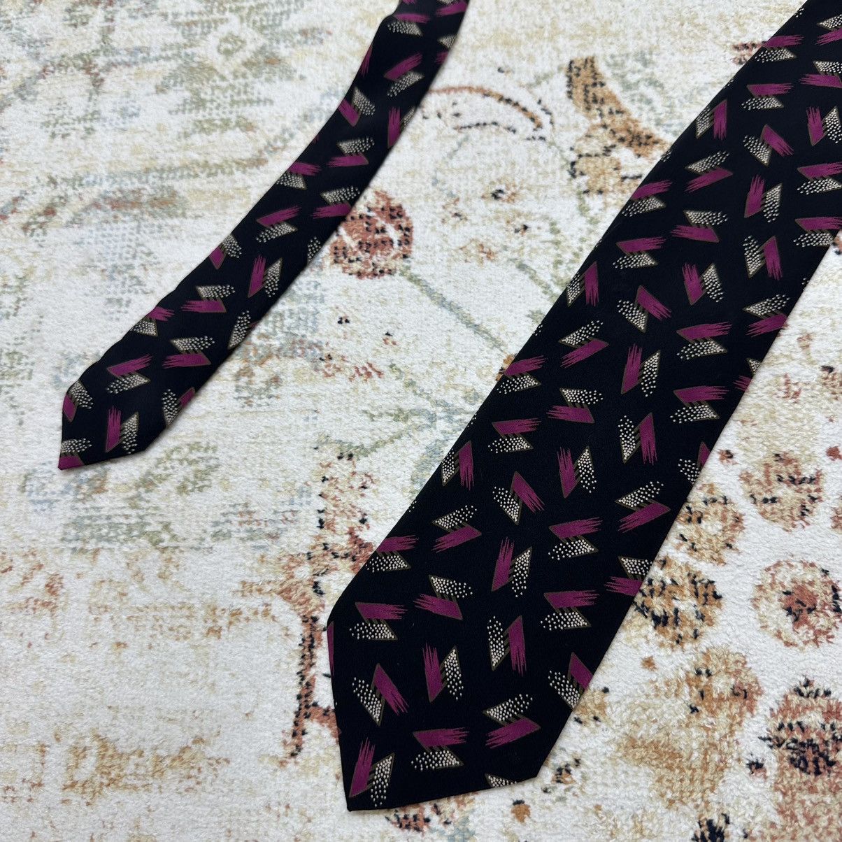 Hugo Boss × Vintage Vintage Hugo Boss Tie 90s Ties Streetwear Luxury Y2K Size ONE SIZE - 4 Thumbnail