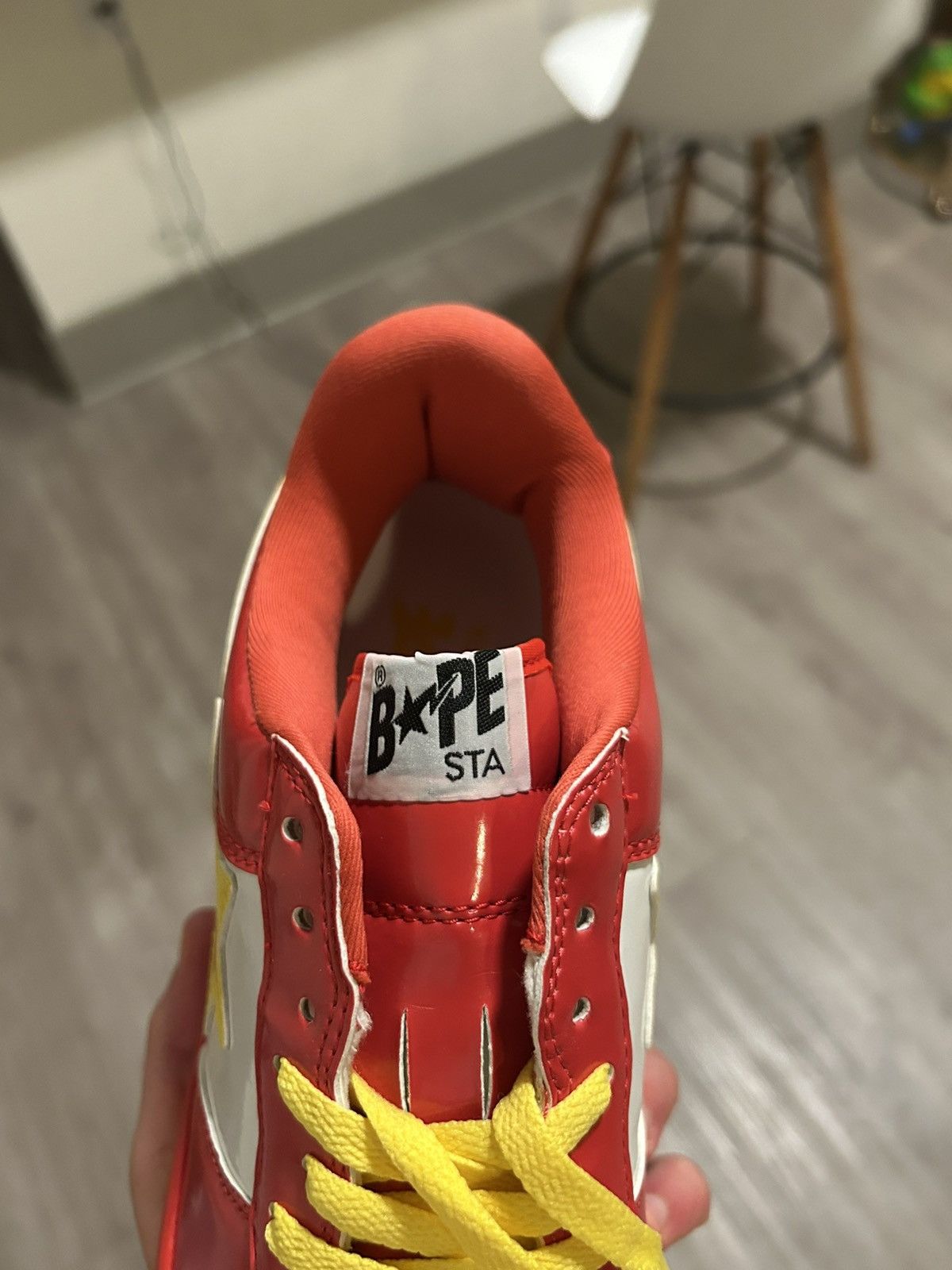 Bape × DC Comics NEW 2007 Bape x DC the Flash Bapesta FS-001 Size US 9.5 / EU 42-43 - 9 Thumbnail