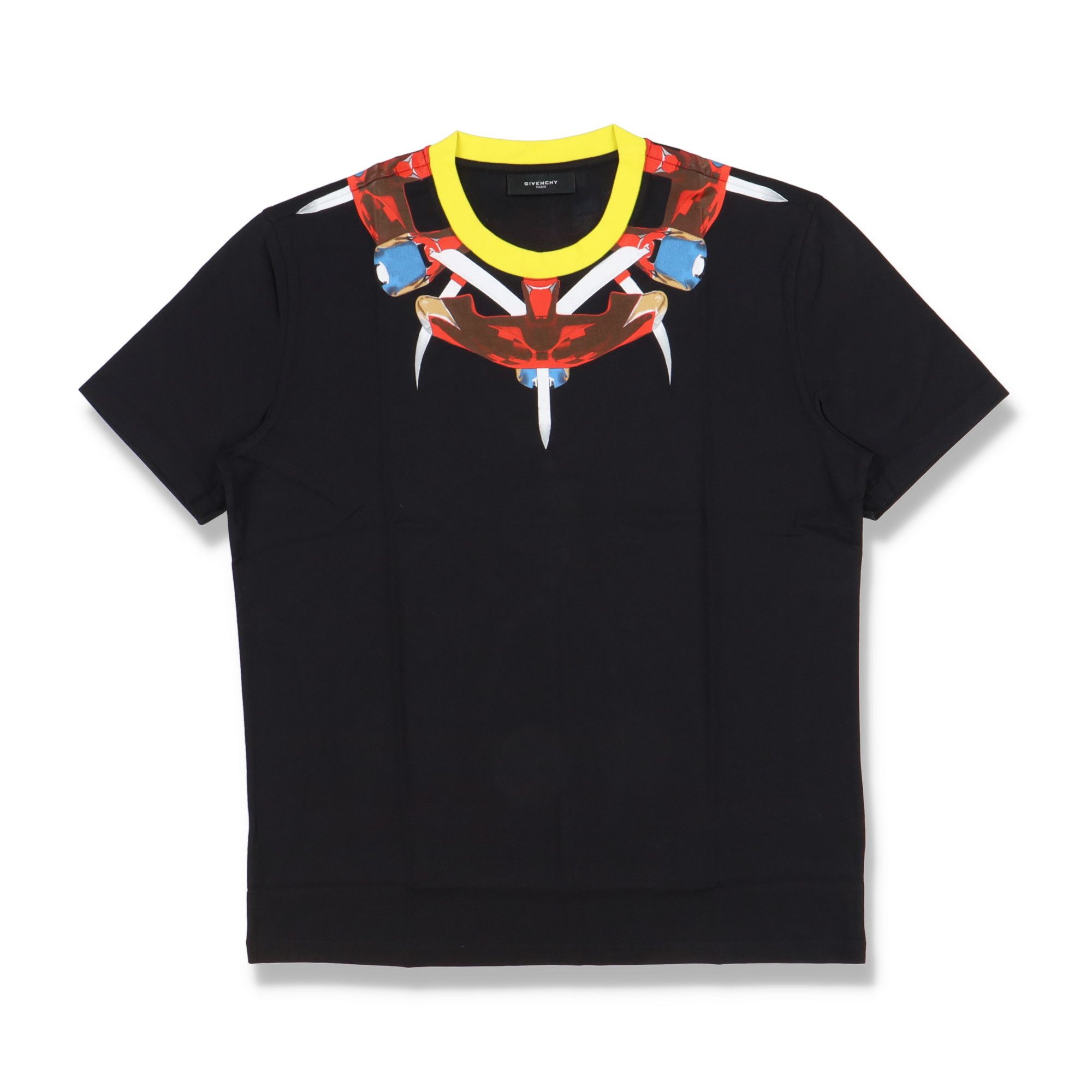 Givenchy Black Masai Cobra Collar T-Shirt Size US XS / EU 42 / 0 - 1 Thumbnail