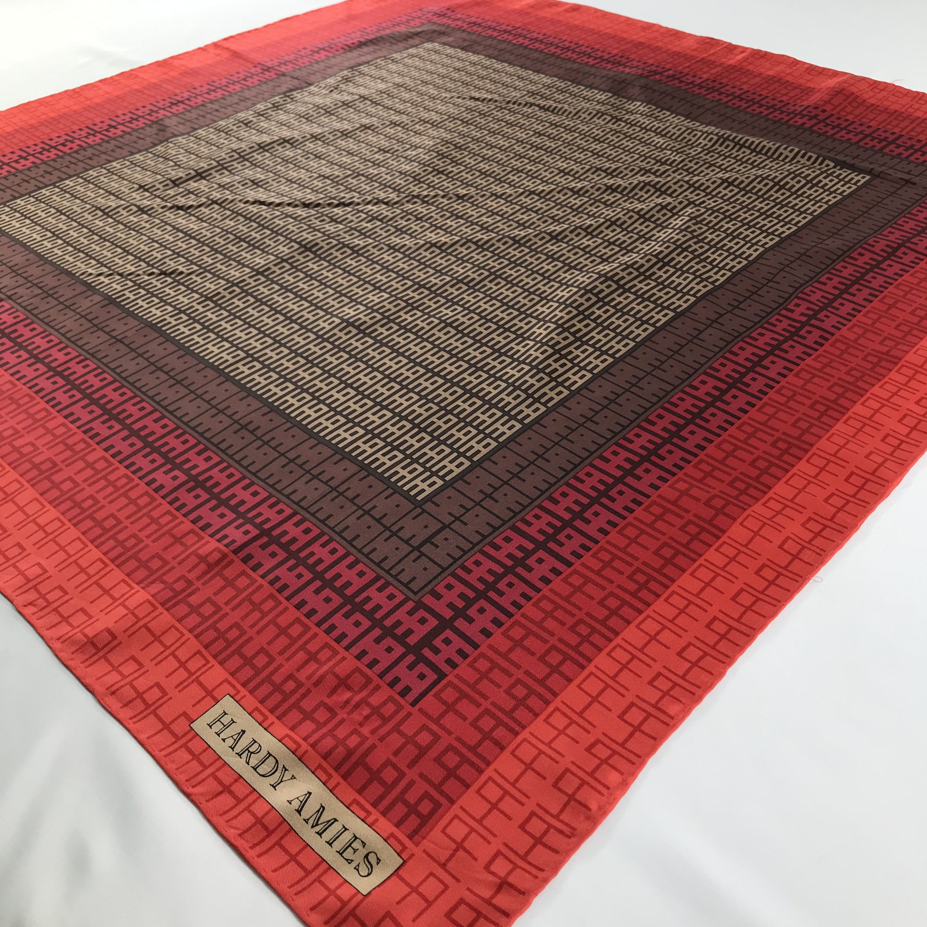 Hardy Amies Vintage Hardy Amies Silk Scarf Size ONE SIZE - 3 Thumbnail