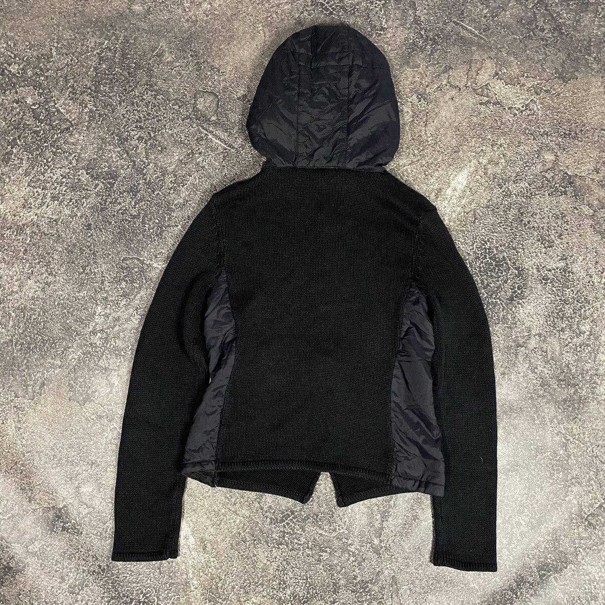 Hysteric Glamour Vintage Knitted Gothic Avant Garde Zip Hoodie Size L / US 10 / IT 46 - 12 Thumbnail