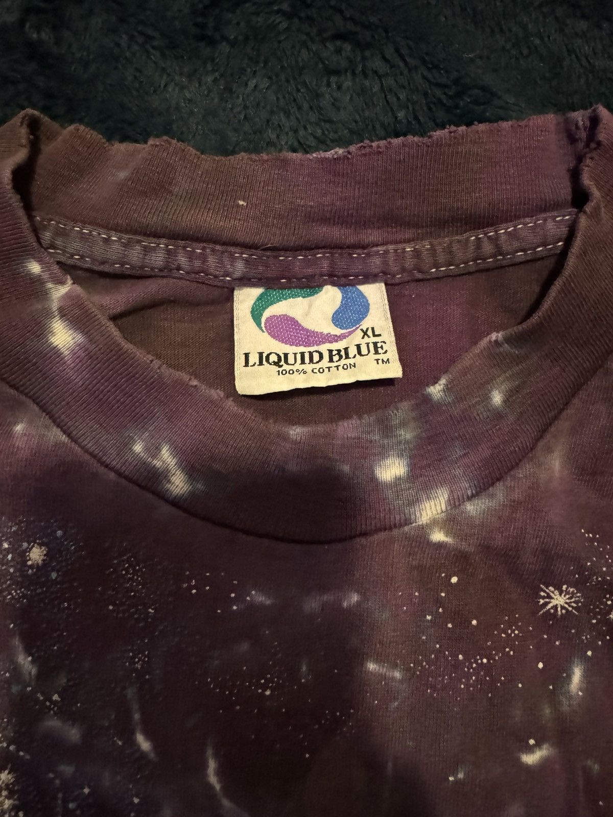 Liquid Blue × Vintage Vintage Liquid Blue Space/Galaxy Tee Size US XL / EU 56 / 4 - 3 Thumbnail