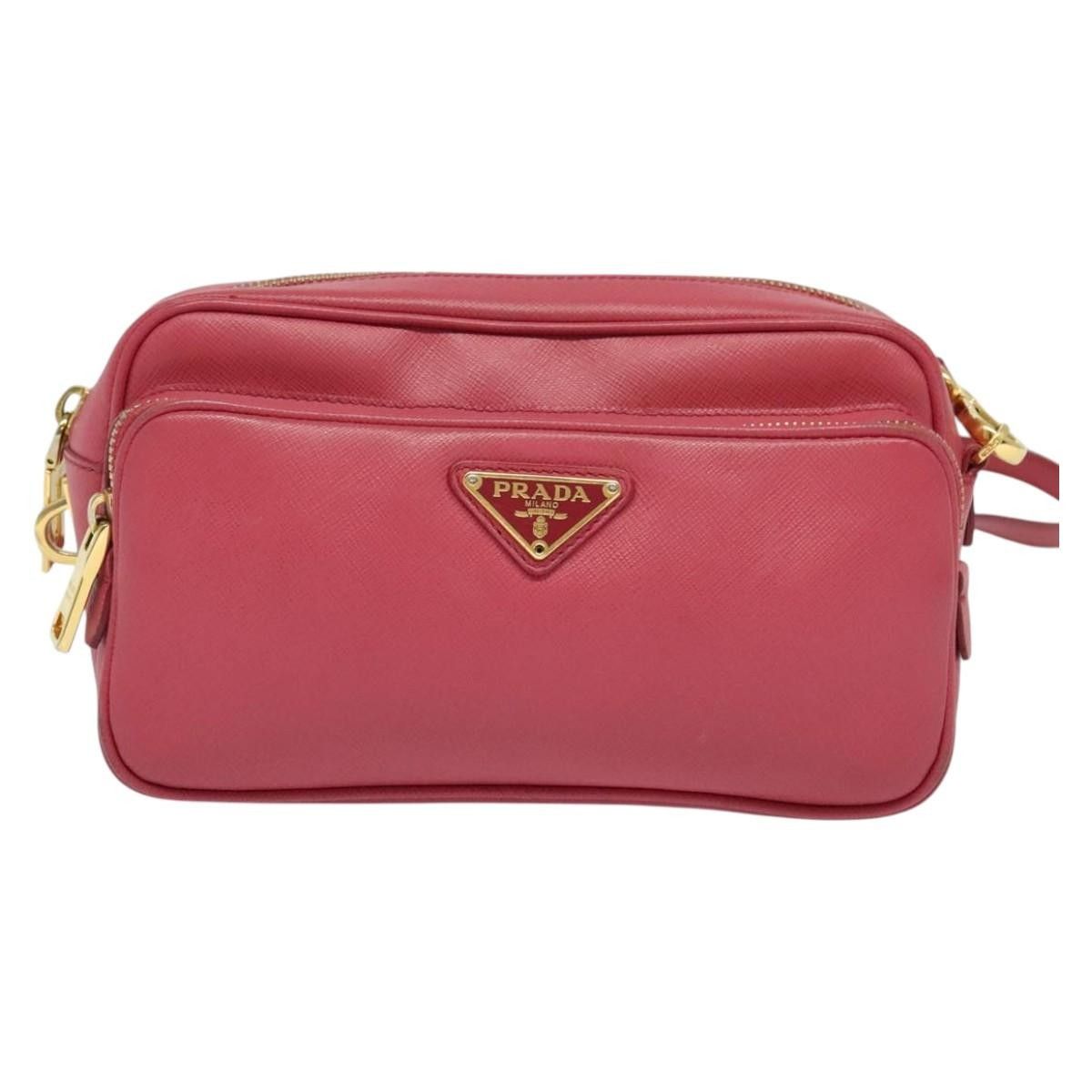 Prada Prada Front Pocket Saffiano Leather Size ONE SIZE - 1 Thumbnail