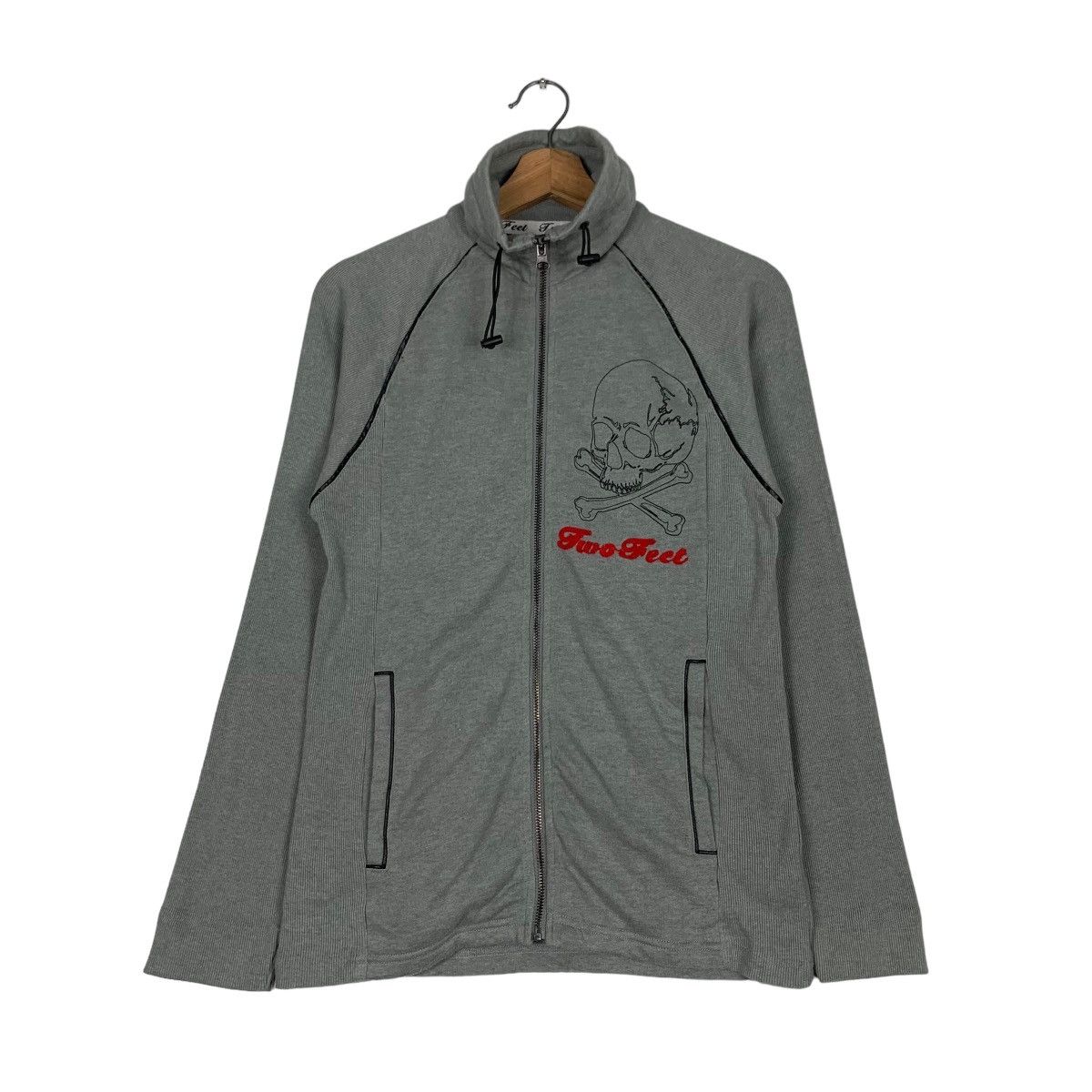 Japanese Brand TWO FEET Prayer Faith Skull Big Logo Sweater #0783-C35 Size US M / EU 48-50 / 2 - 4 Thumbnail