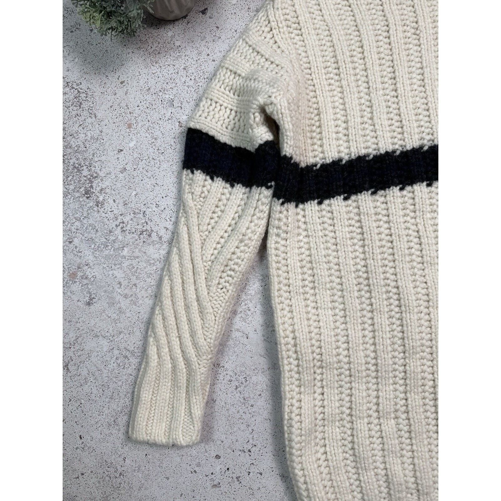 Tommy Hilfiger x GIGI Hadid Sweater Dress Size S Beige Knit
