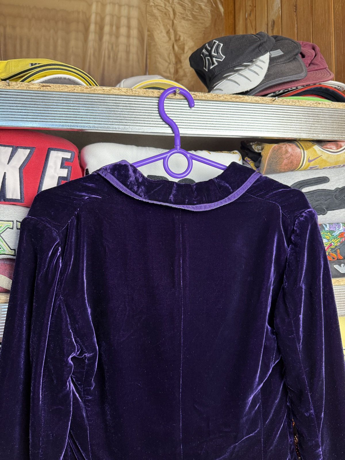 Marithe + Francois Girbaud Le Jean De Marithe Francois Girbaud Velur Blazer Size M / US 6-8 / IT 42-44 - 6 Thumbnail