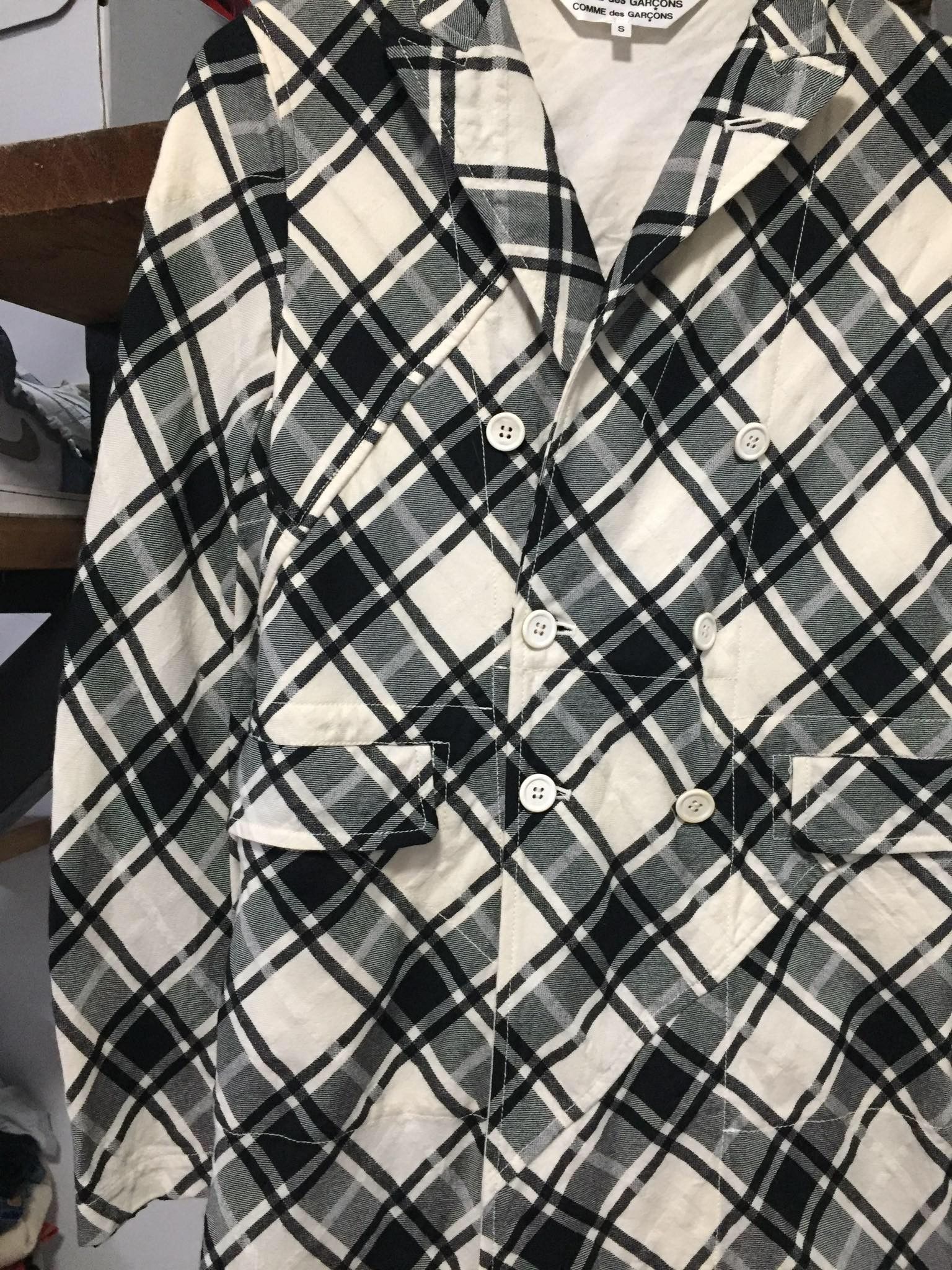 Comme des Garcons COMME DES GARCONS VINTAGE 2011 2 WAY TRENCH COAT Size S / US 4 / IT 40 - 3 Thumbnail