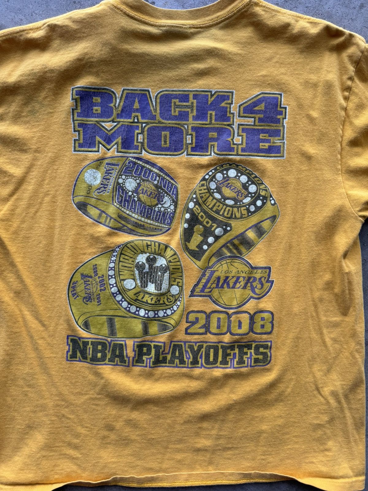 Los Angeles Lakers “Back 4 More” 2008 Playoffs Tee