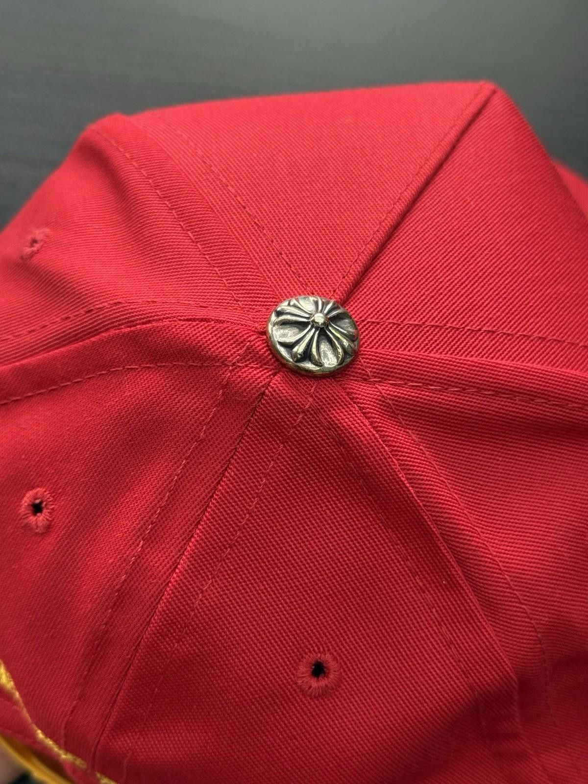 Chrome Hearts Chrome Hearts Yellow Logo Red SnapBack 100% Authentic Hat Size ONE SIZE - 7 Thumbnail
