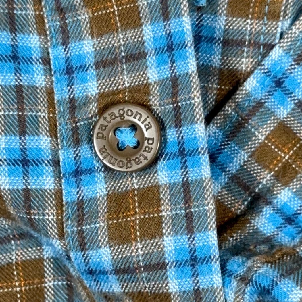 Patagonia Patagonia Shirt Adult MEDIUM Blue Plaid Flannel Organic Cotton Outdoor Size US M / EU 48-50 / 2 - 7 Thumbnail