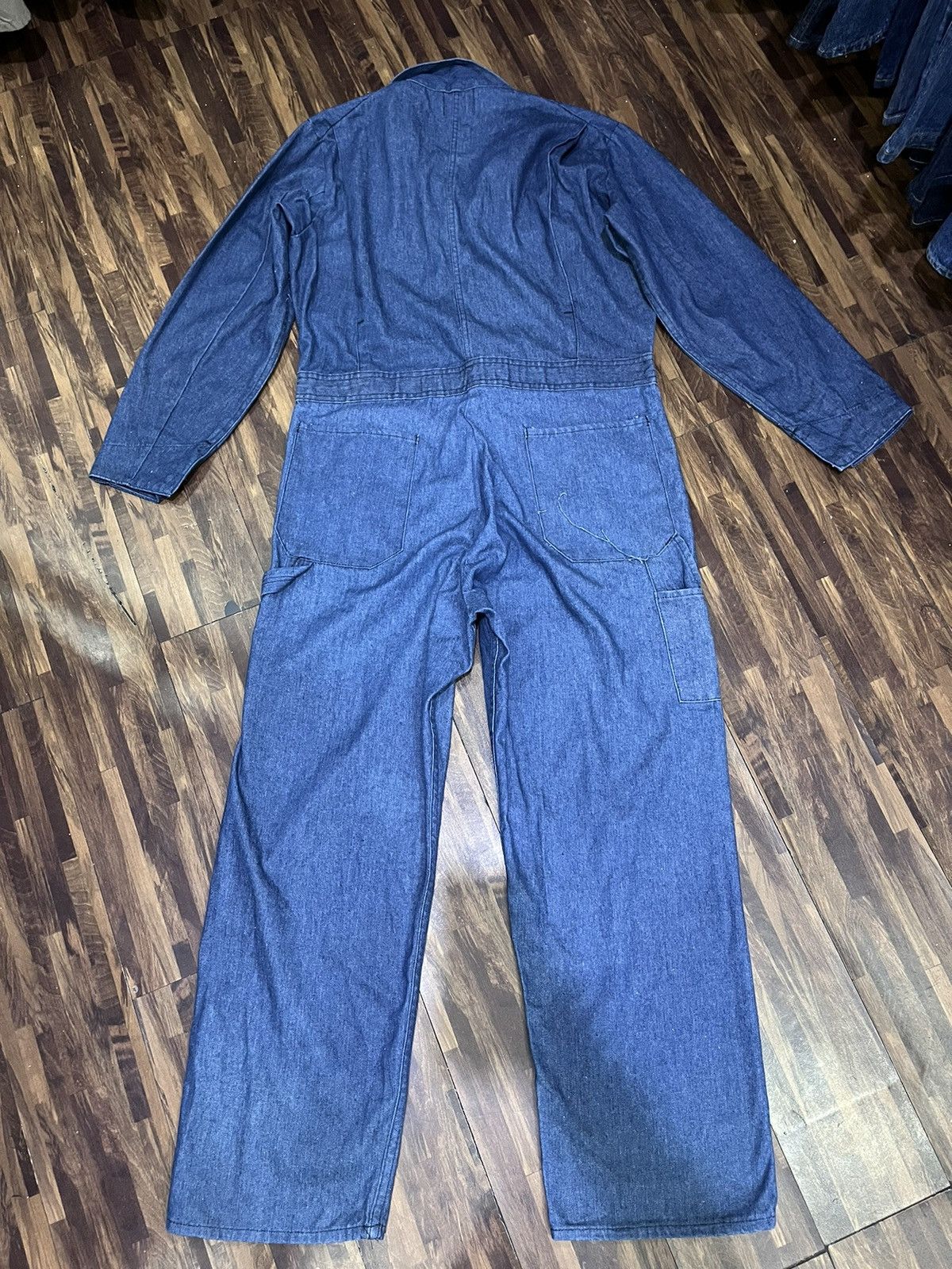 Dickies × Vintage 60s BLUE BELL SANFORIZED DENIM COVERALLS Size US 40 / EU 56 - 3 Thumbnail