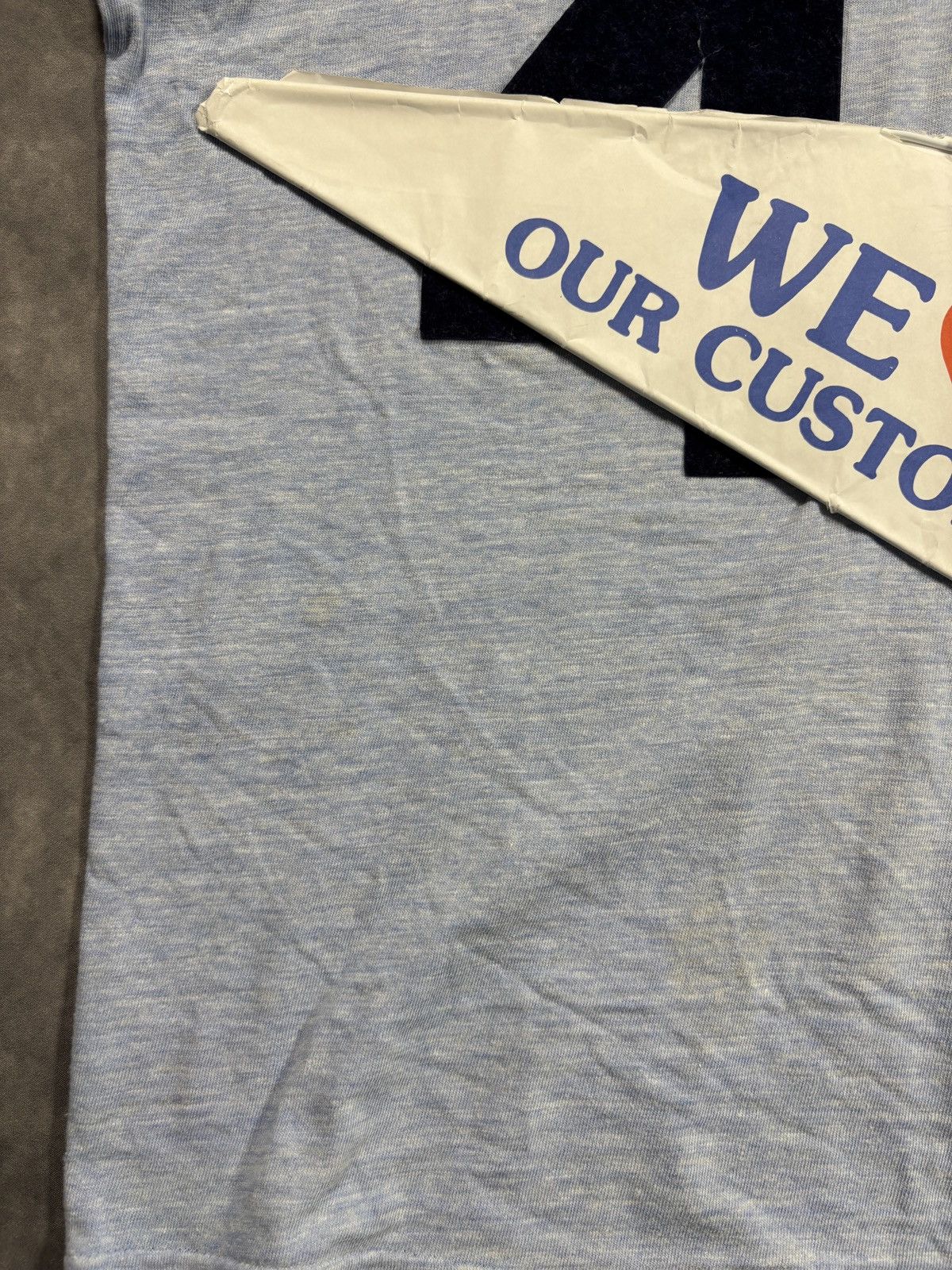 Vintage Thrashed Vintage Ringer Tee Fighting Bush Felt 1970s USA Size US M / EU 48-50 / 2 - 12 Thumbnail