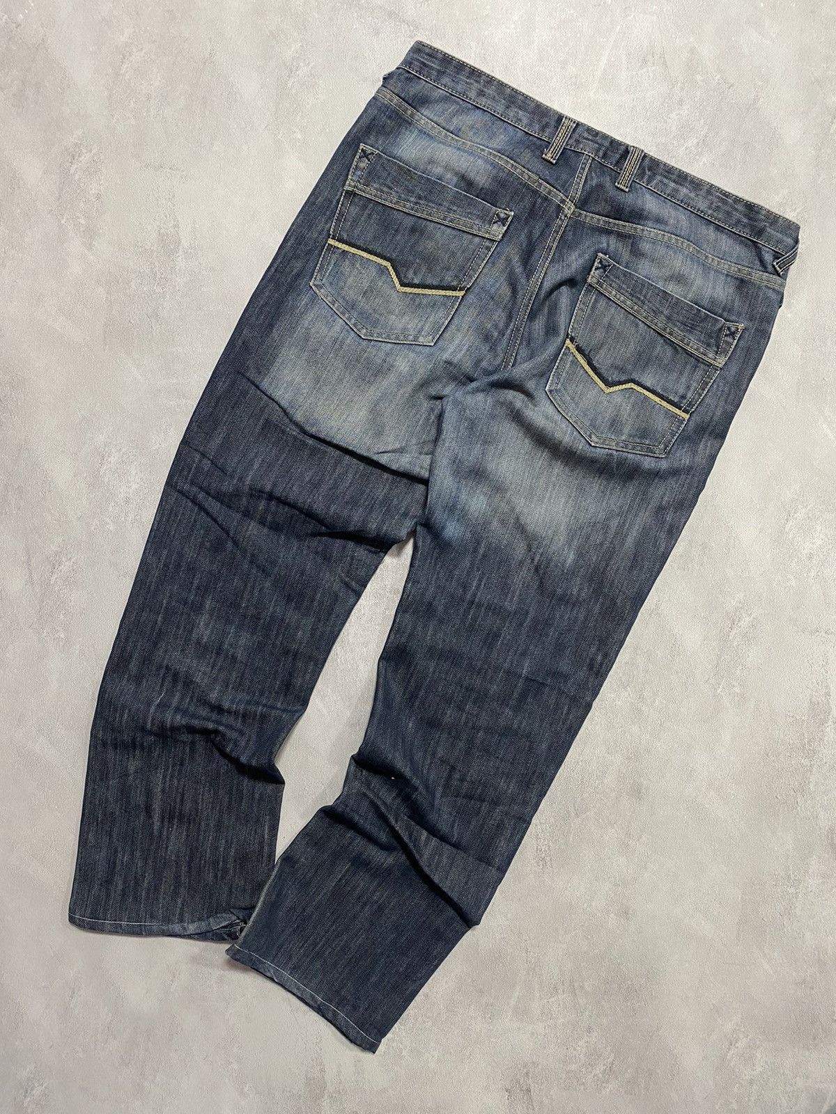 Hysteric Glamour × If Six Was Nine Vintage Pants Jeans Detroit Straight Baggy Retro Leg W36/L32 Size US 36 / EU 52 - 7 Thumbnail