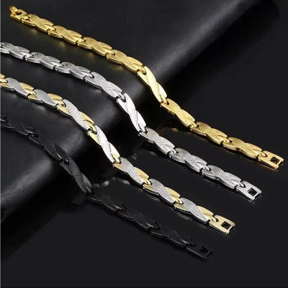 Designer Health Bracelet Arthritis Bio Therapy Chronic Pain Relief Size ONE SIZE - 1 Thumbnail
