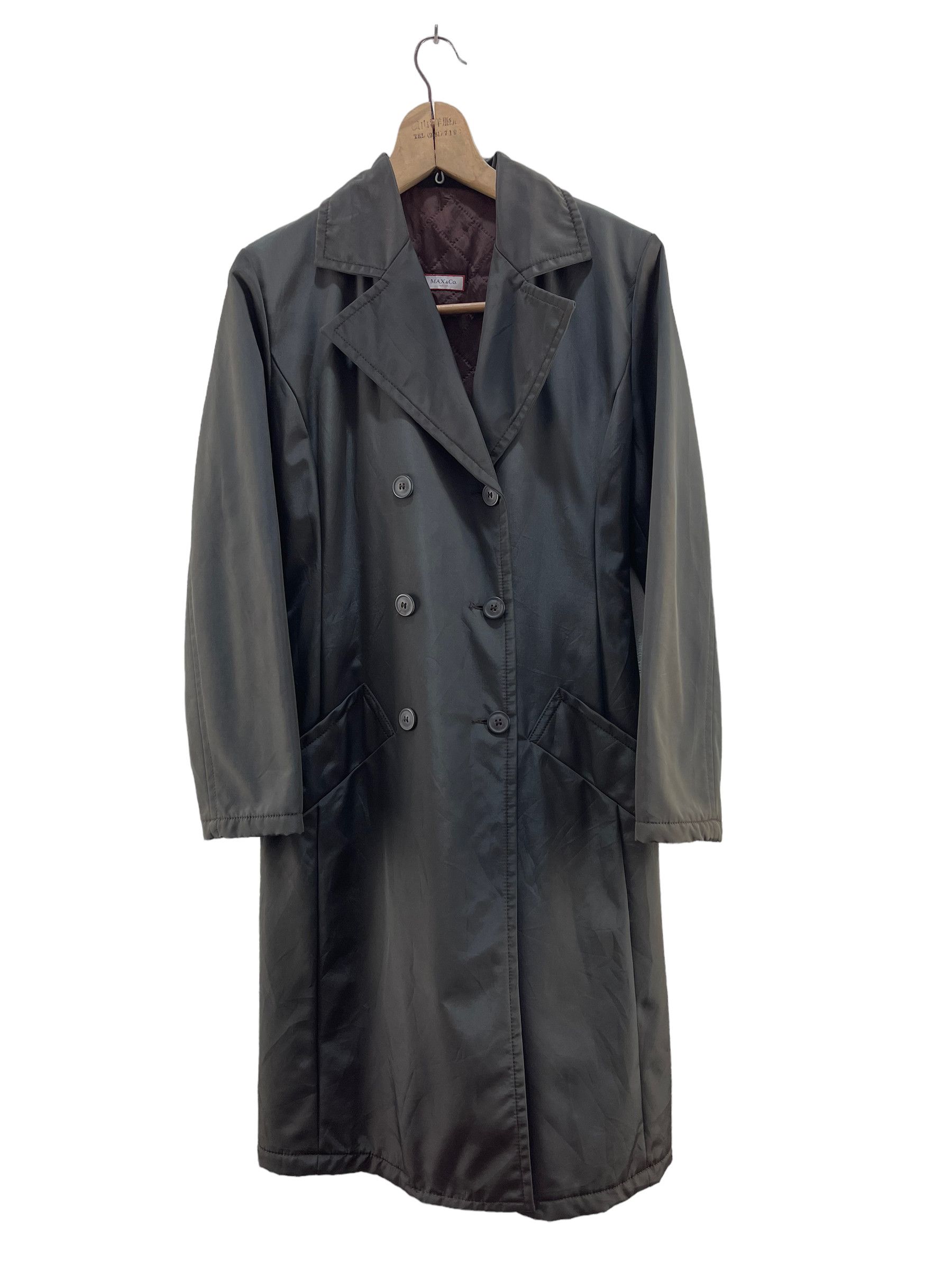 MAX&Co. Max & Co. Trench Coat Jacket Size S / US 4 / IT 40 - 1 Thumbnail