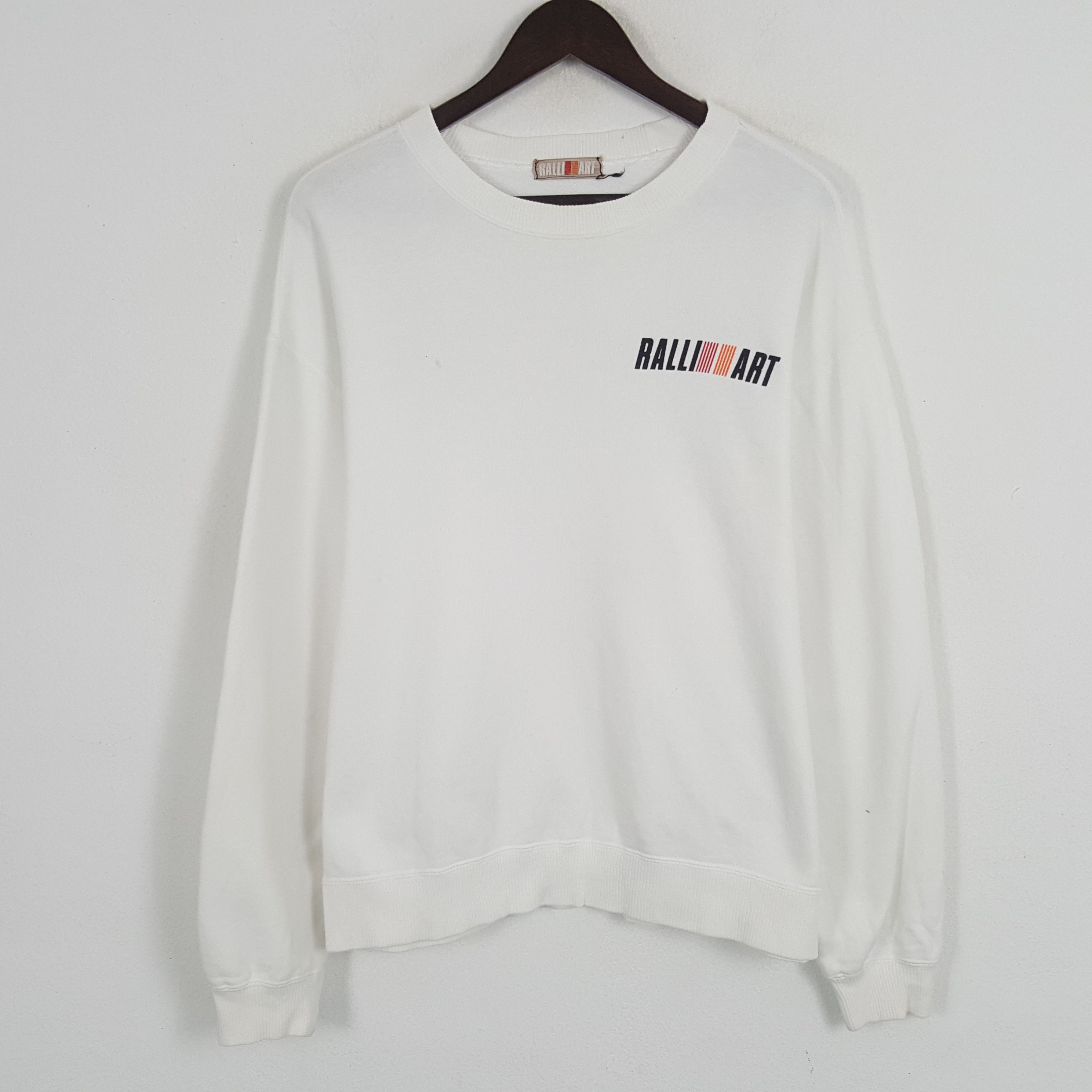 Vintage Vintage RalliArt Racing Japan Sport Sweatshirt Size US L / EU 52-54 / 3 - 3 Thumbnail