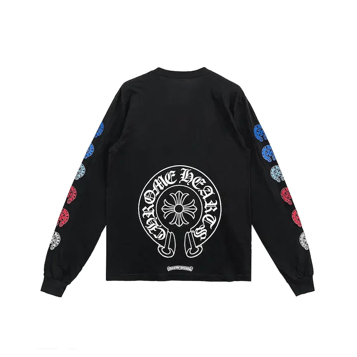 【Chrome Hearts】Floral Sleeve Gradient L/S T-shirt★長袖Ｔ Chrome Hearts Chrome Hearts Floral Sleeve Gradient Long