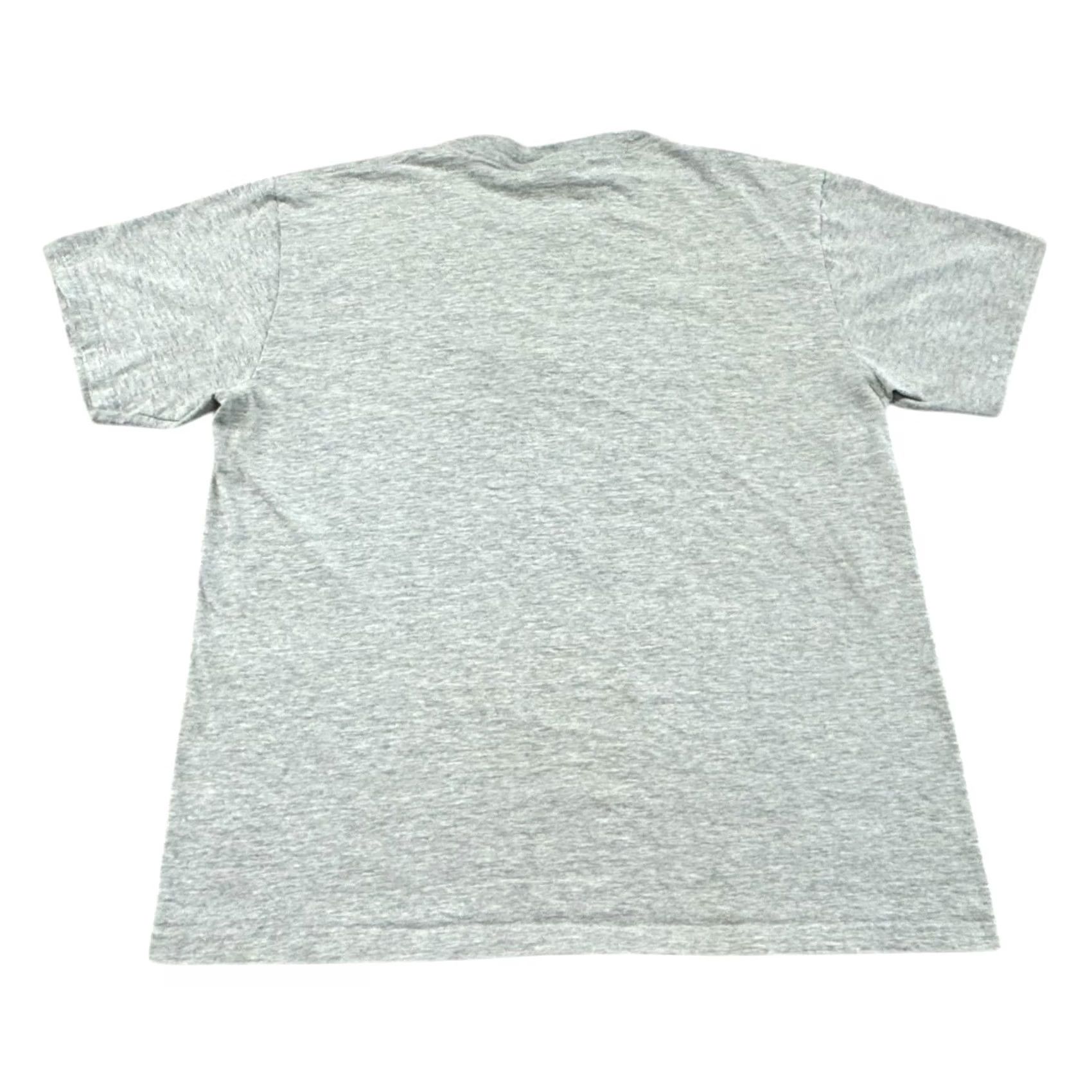 Nike VINTAGE Nike T-Shirt Mens Medium Gray 1990s 2000s Is Not A Crime Football Graphic Print Crew Neck Short Sleeve Size US M / EU 48-50 / 2 - 2 Thumbnail