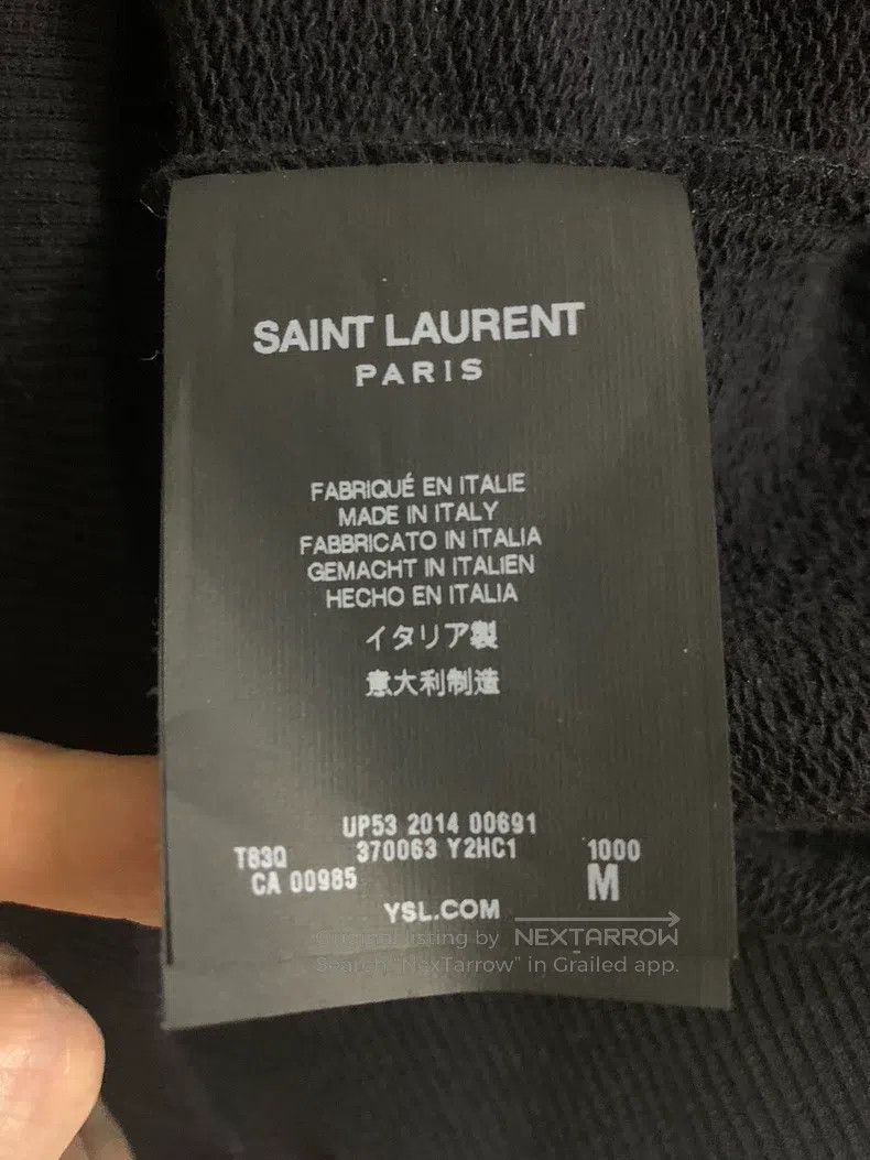 Saint Laurent Paris Saint Laurent Paris Tiger Pattern Sweatshirt i Size US M / EU 48-50 / 2 - 4 Thumbnail