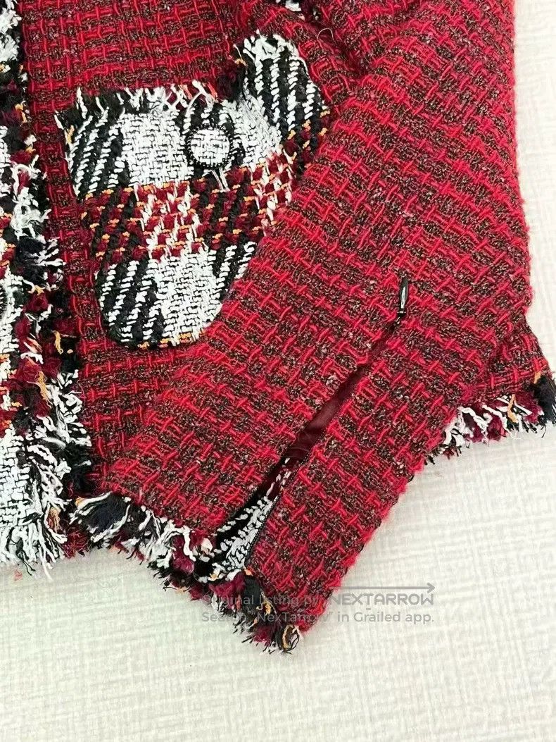 Gucci Gucci Plaid stitching show jacket Size XXS / US 00 / IT 34 - 7 Thumbnail