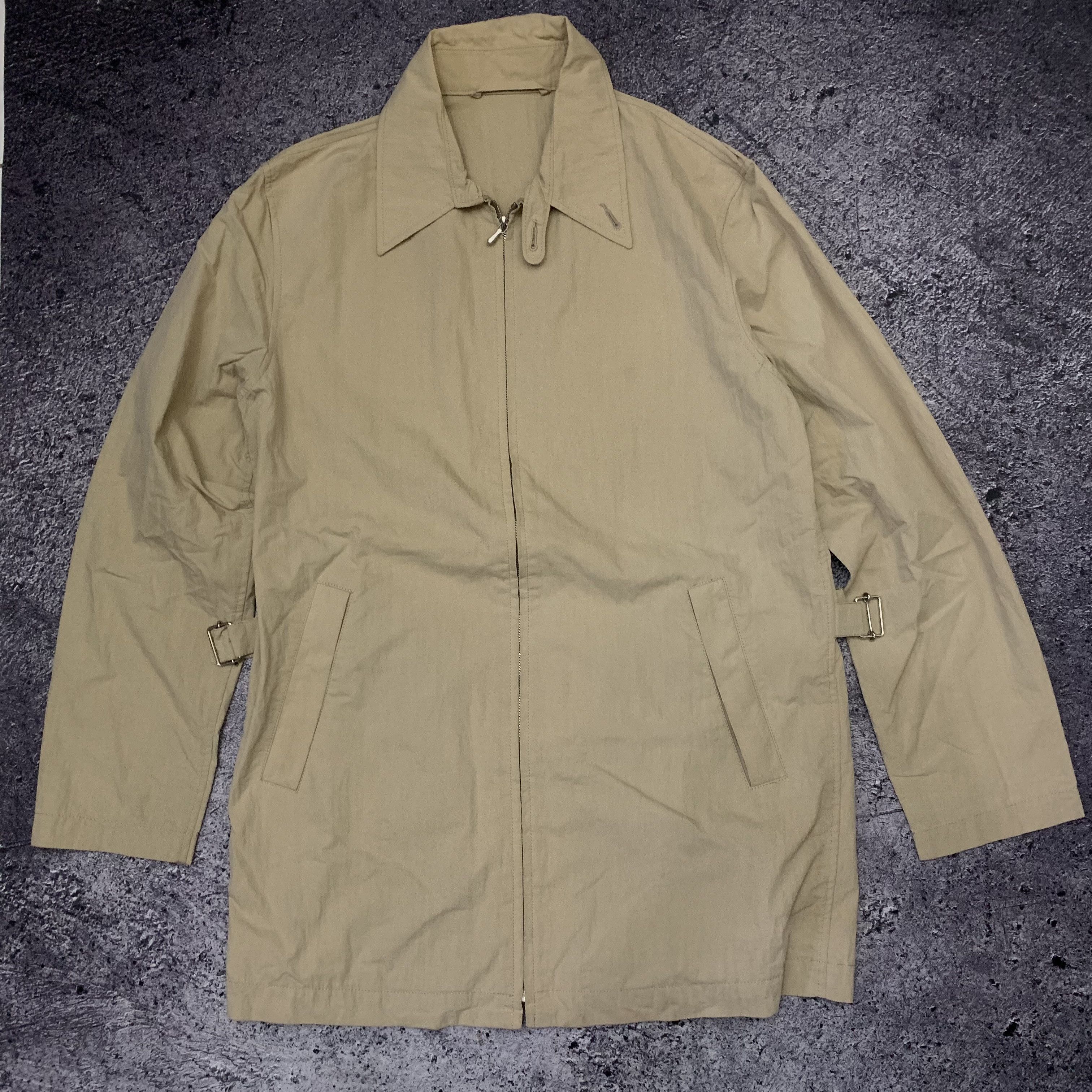 Margaret Howell 1990s Margaret Howell Belted Zip Jacket Size US M / EU 48-50 / 2 - 1 Thumbnail