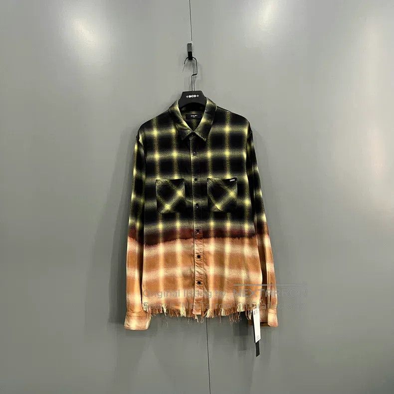 Amiri Amiri Size L Gradual check pocket shirt Size US L / EU 52-54 / 3 - 1 Thumbnail