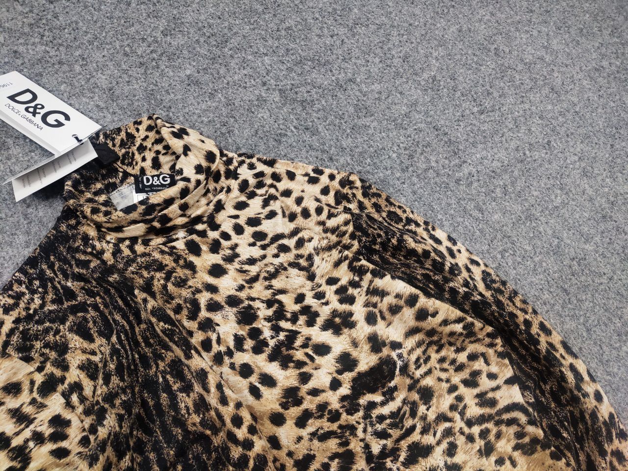Dolce & Gabbana Rare Dolce & Gabbana Vintage 90s Leopard Pattern Long sleeve Size M / US 6-8 / IT 42-44 - 4 Thumbnail